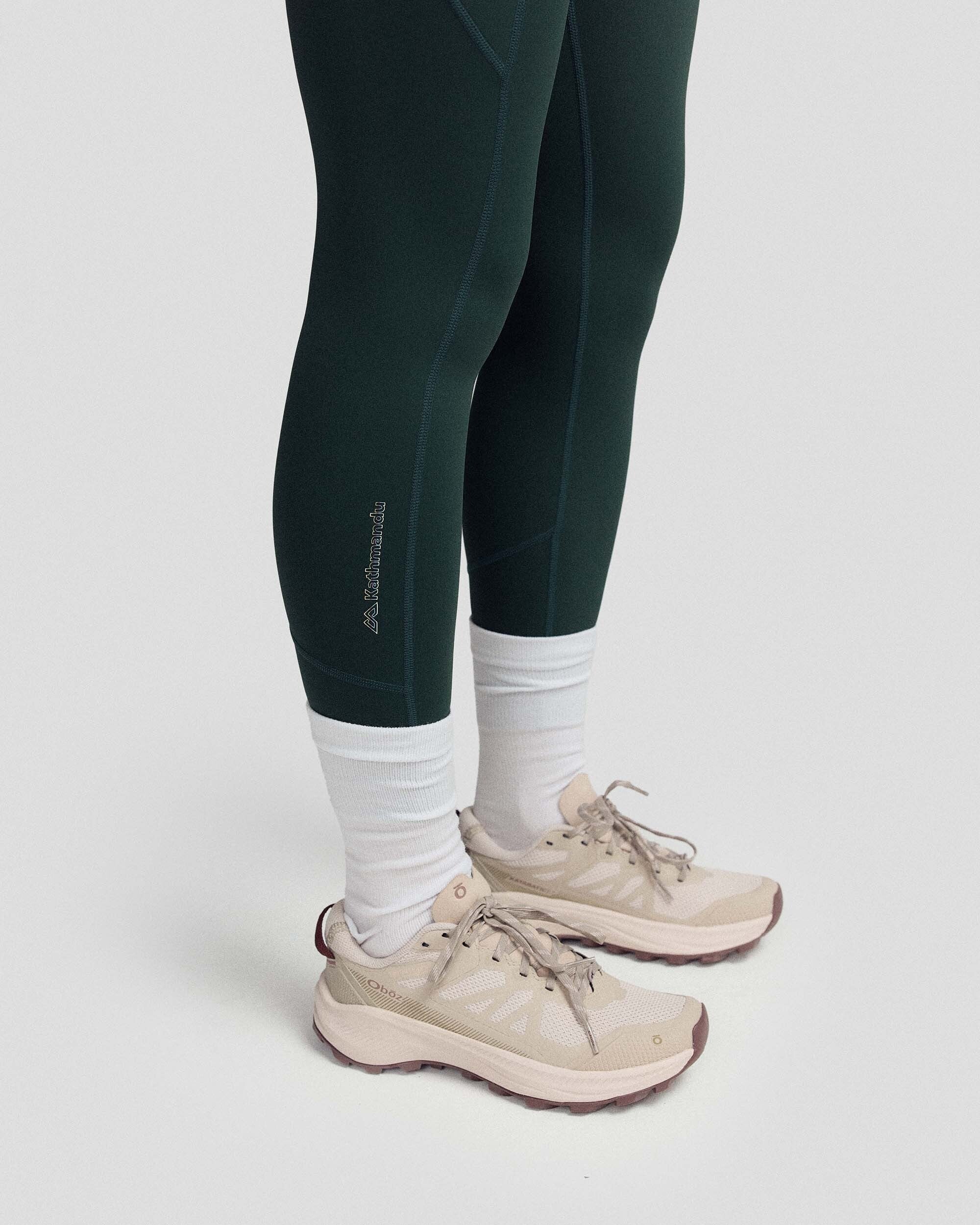 Women's Seeker 7/8 Leggings - Deep Forest - Image 6