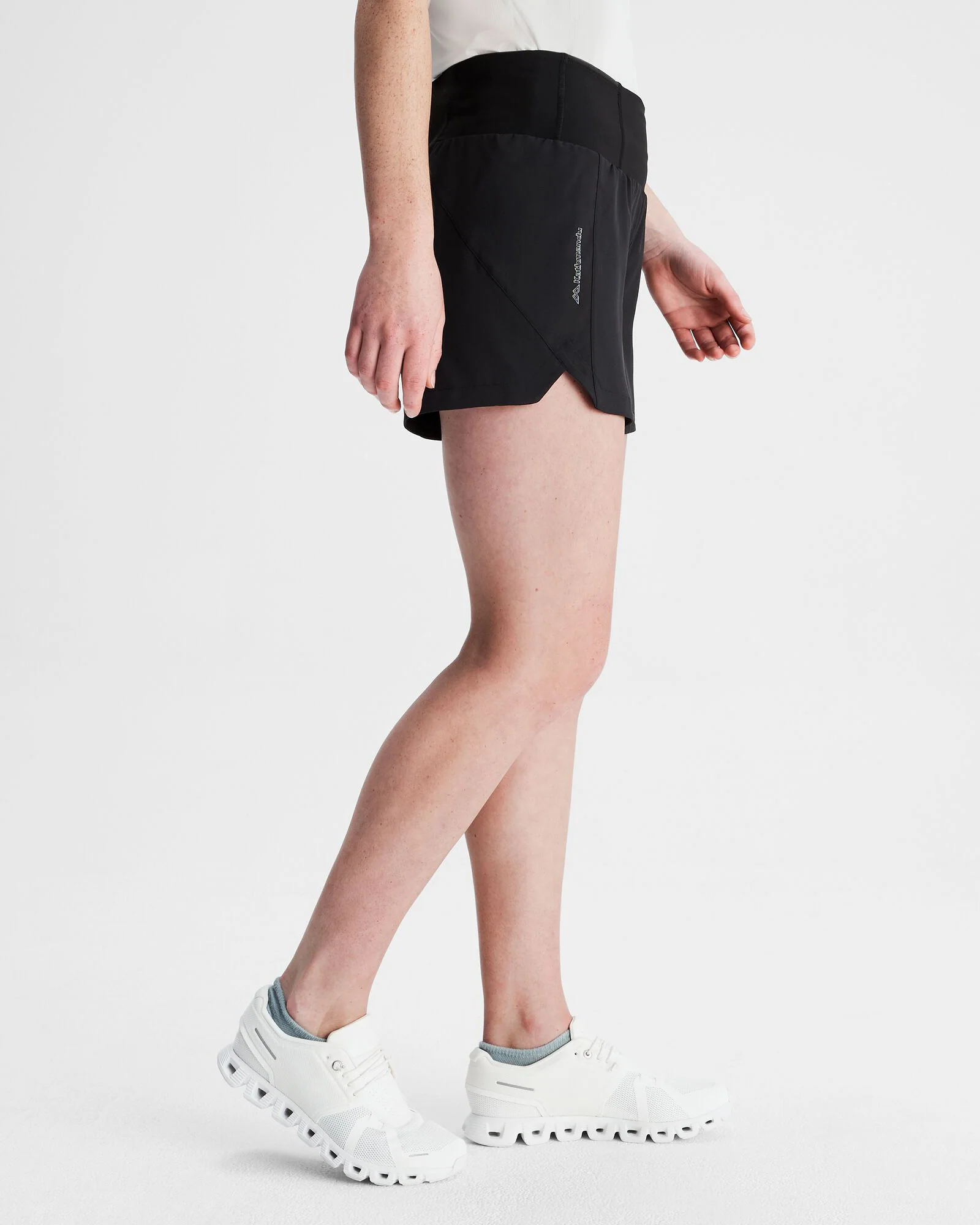 Women's Seeker Lined 4 inch Shorts - Black Stingray - Image 2