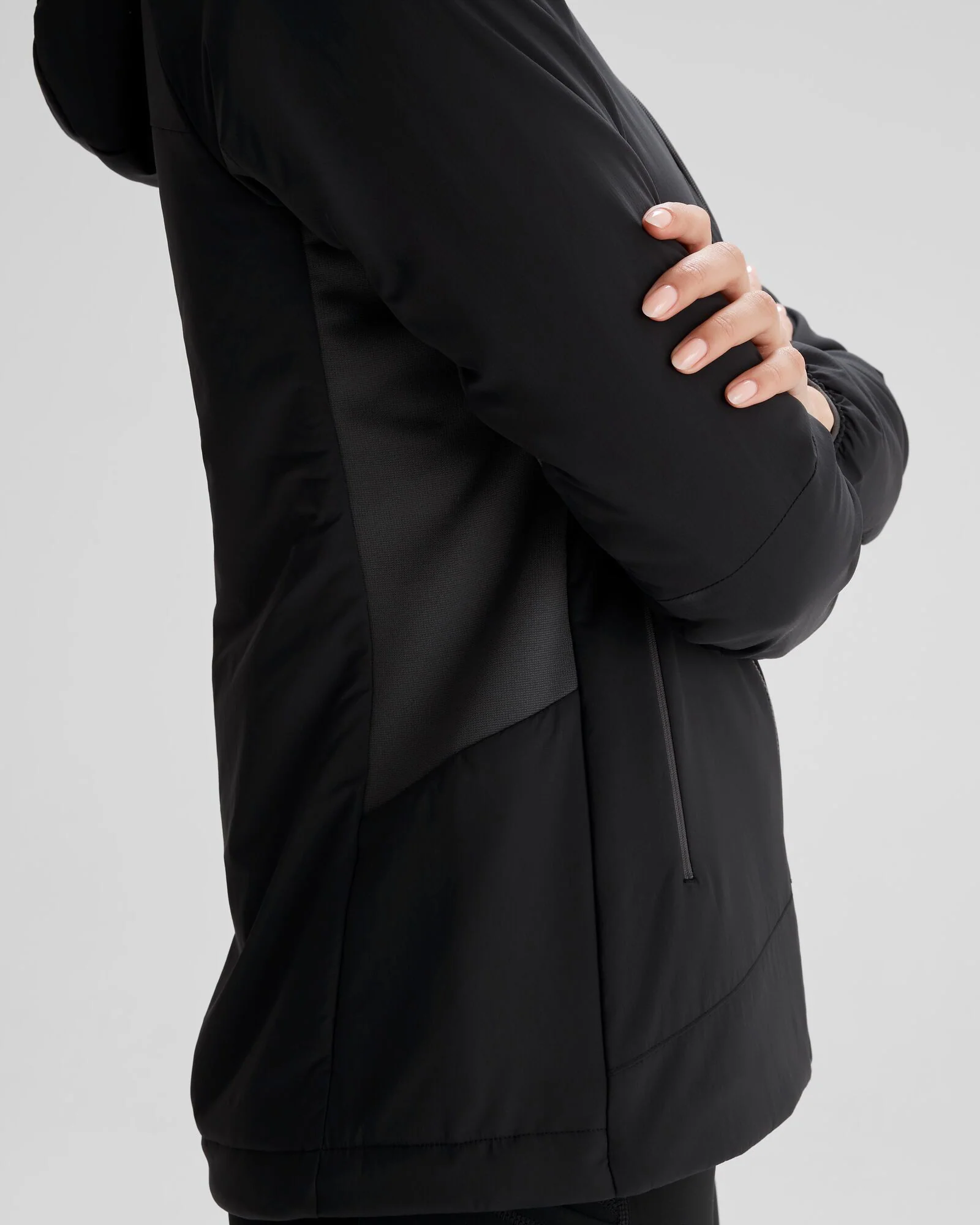 Women's Seeker PrimaLoft® Active Hooded Jacket - Black Stingray - Image 10