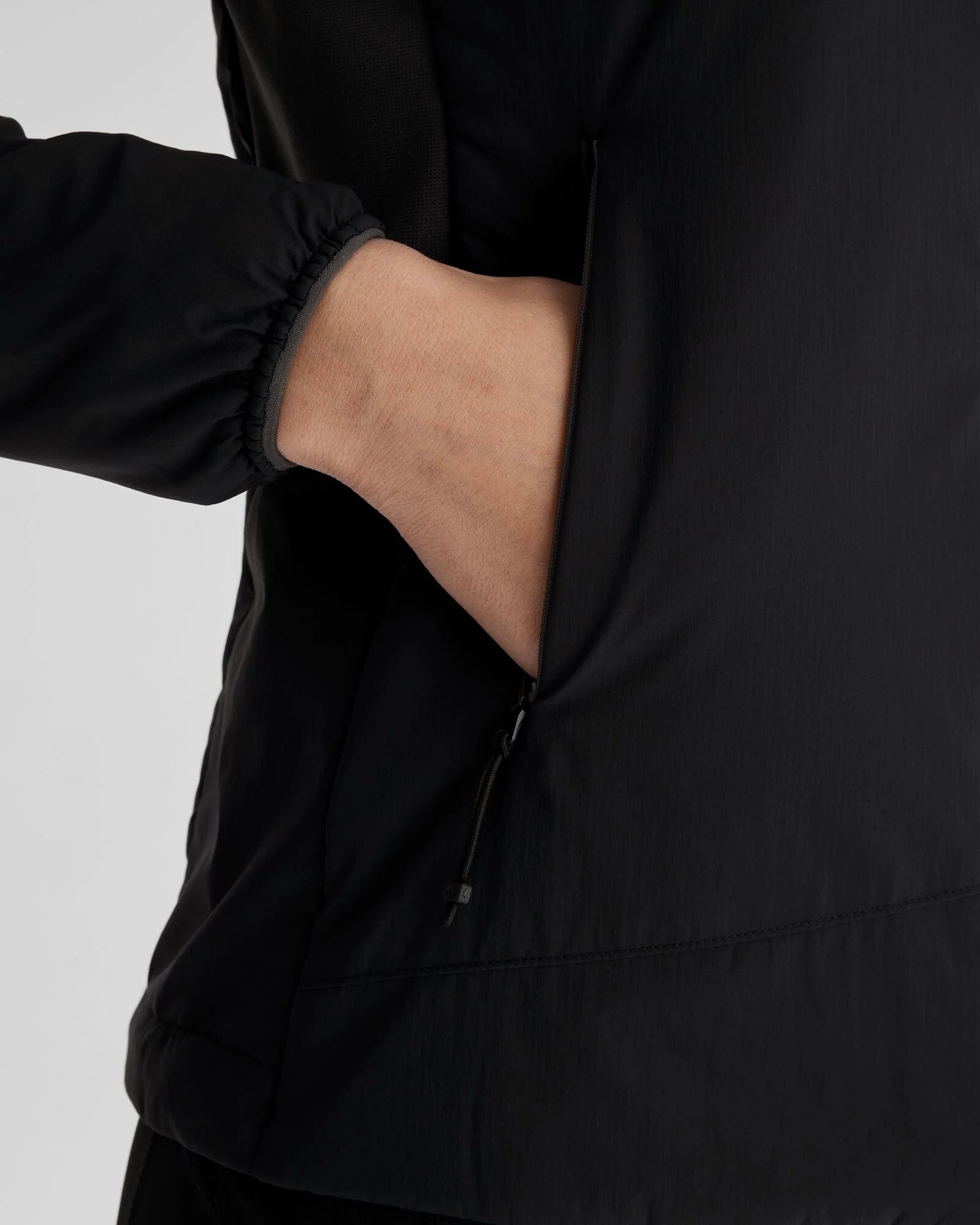 Women's Seeker PrimaLoft® Active Hooded Jacket - Black Stingray - Image 7