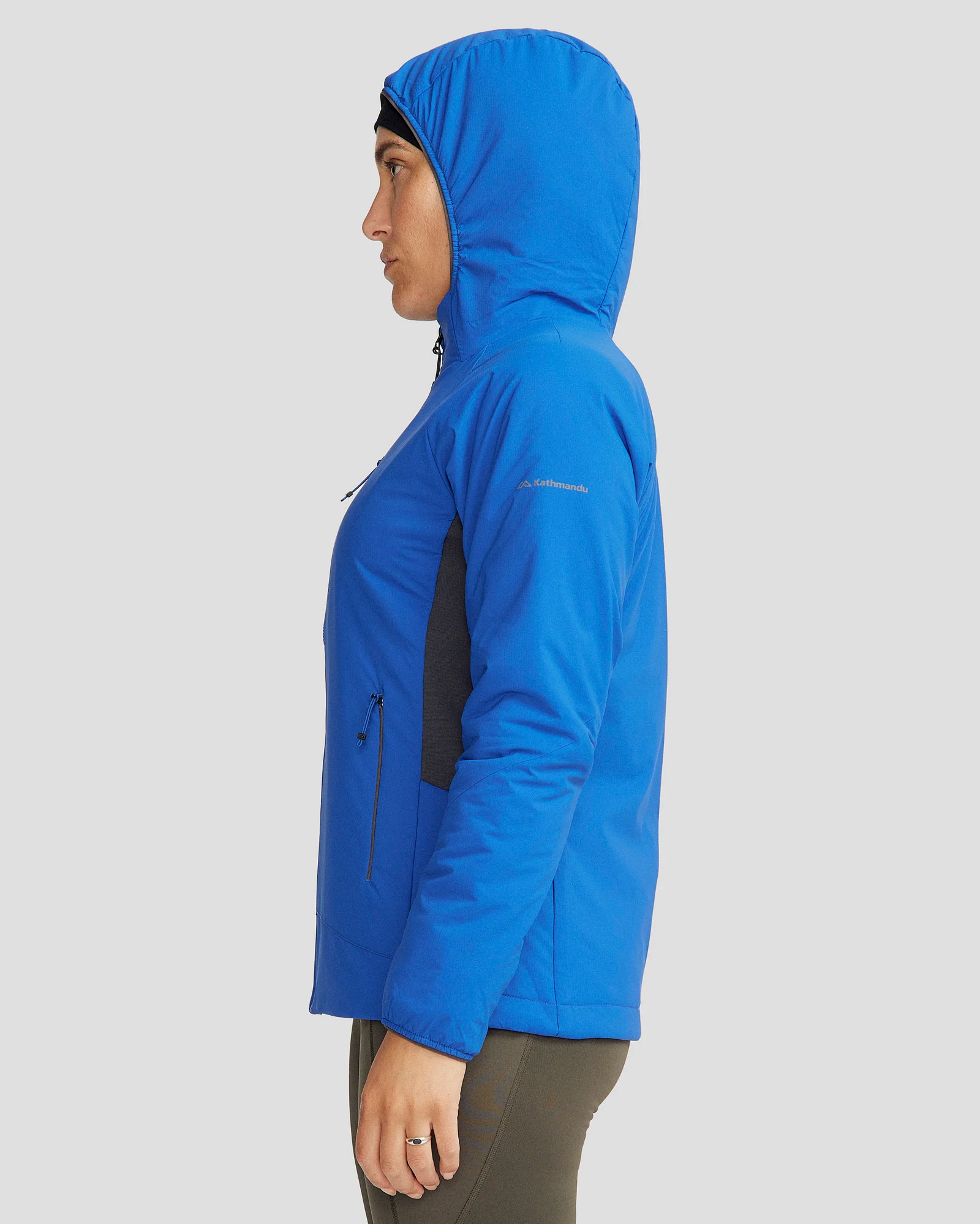 Women's Seeker PrimaLoft® Active Hooded Jacket - Peak Blue - Image 3