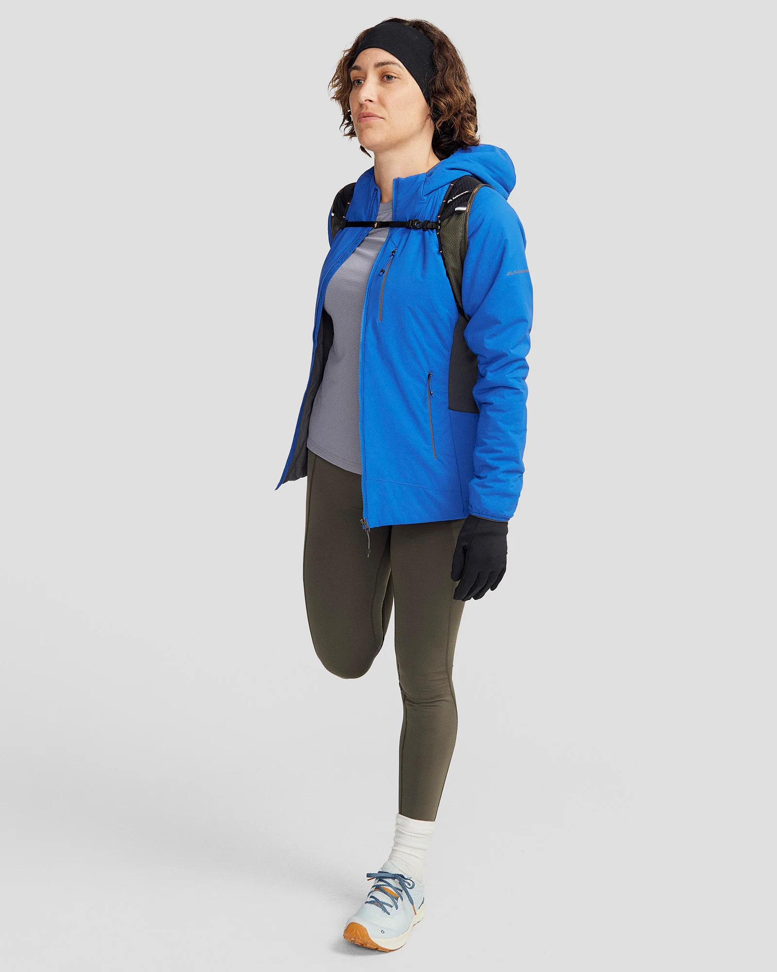 Women's Seeker PrimaLoft® Active Hooded Jacket - Peak Blue - Image 5