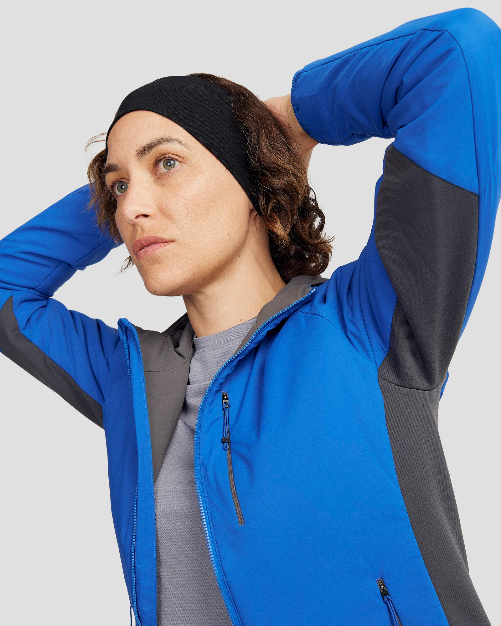 Women's Seeker PrimaLoft® Active Hooded Jacket - Peak Blue - Image 6