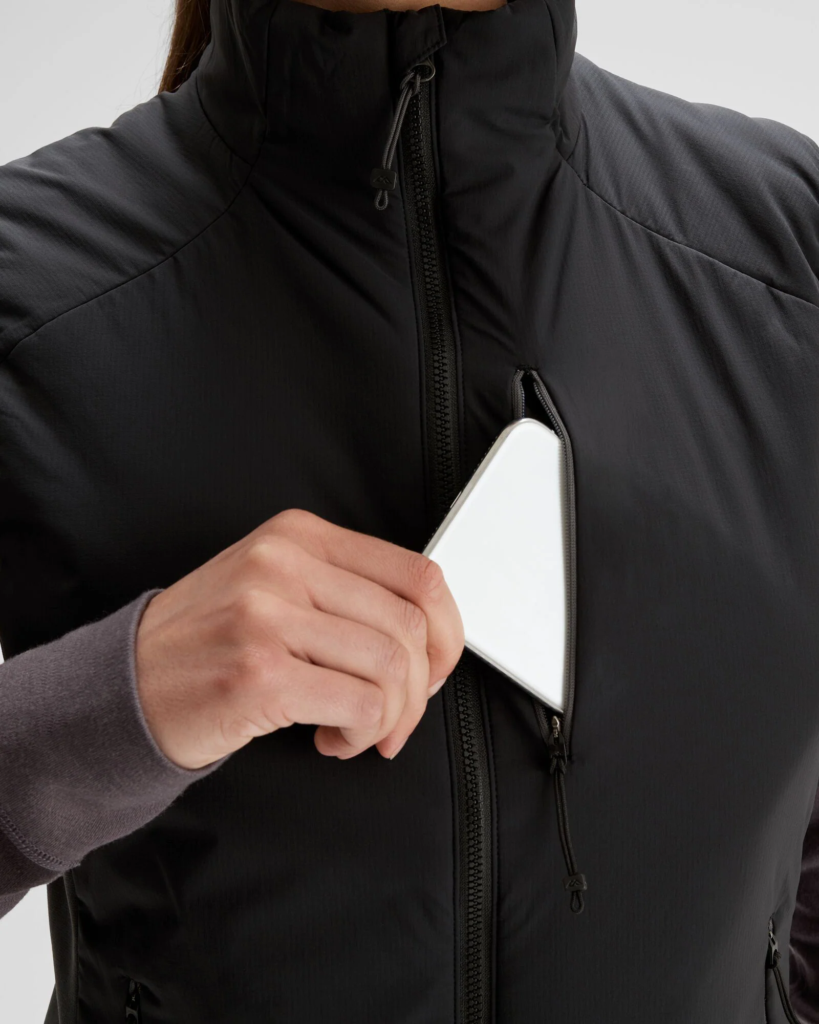 Women's Seeker PrimaLoft® Active Vest - Black Stingray - Image 7