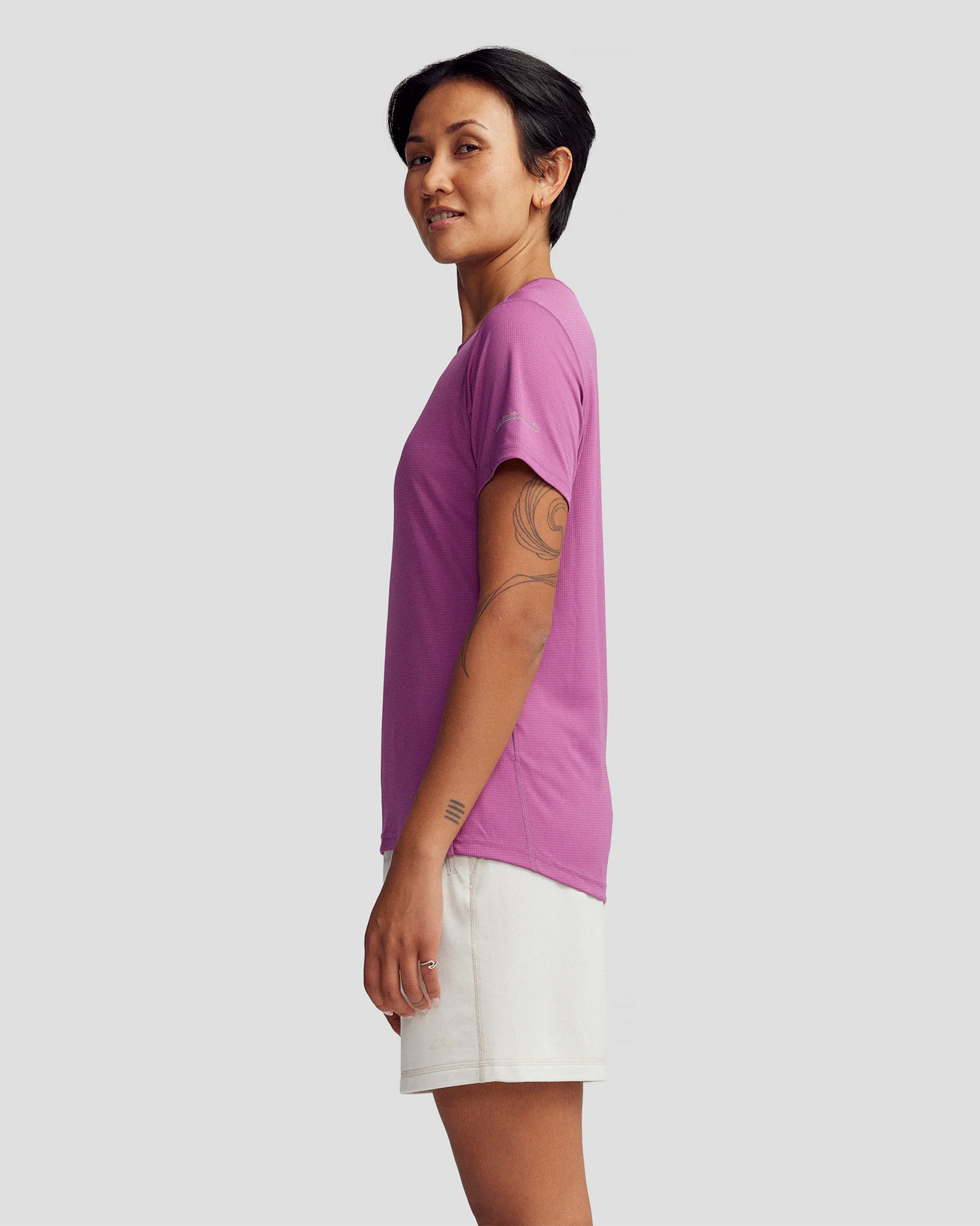Women's Seeker T-shirt - Washed Berry - Image 3