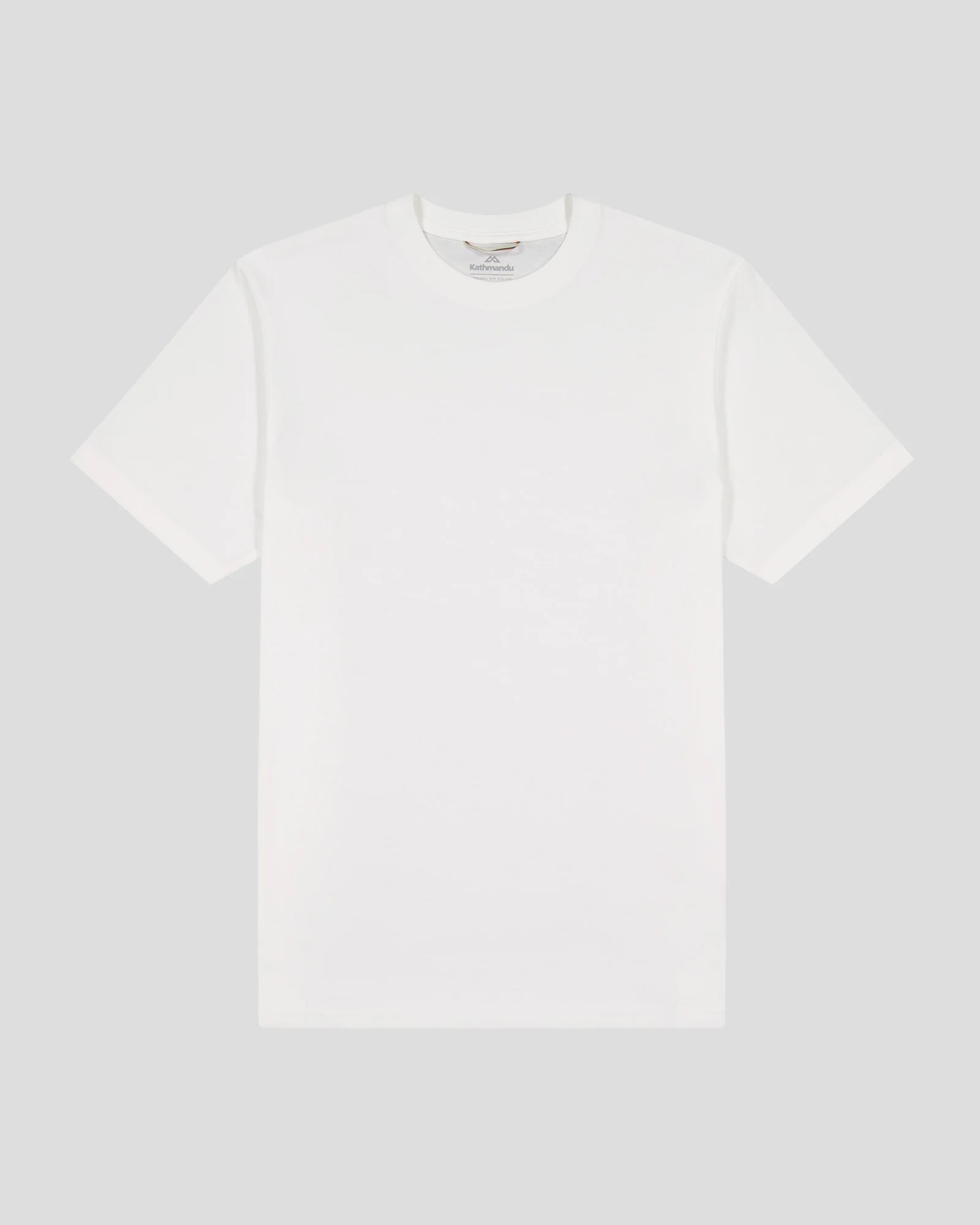 Men's Solid Organic Cotton T-shirt - White - Image 4