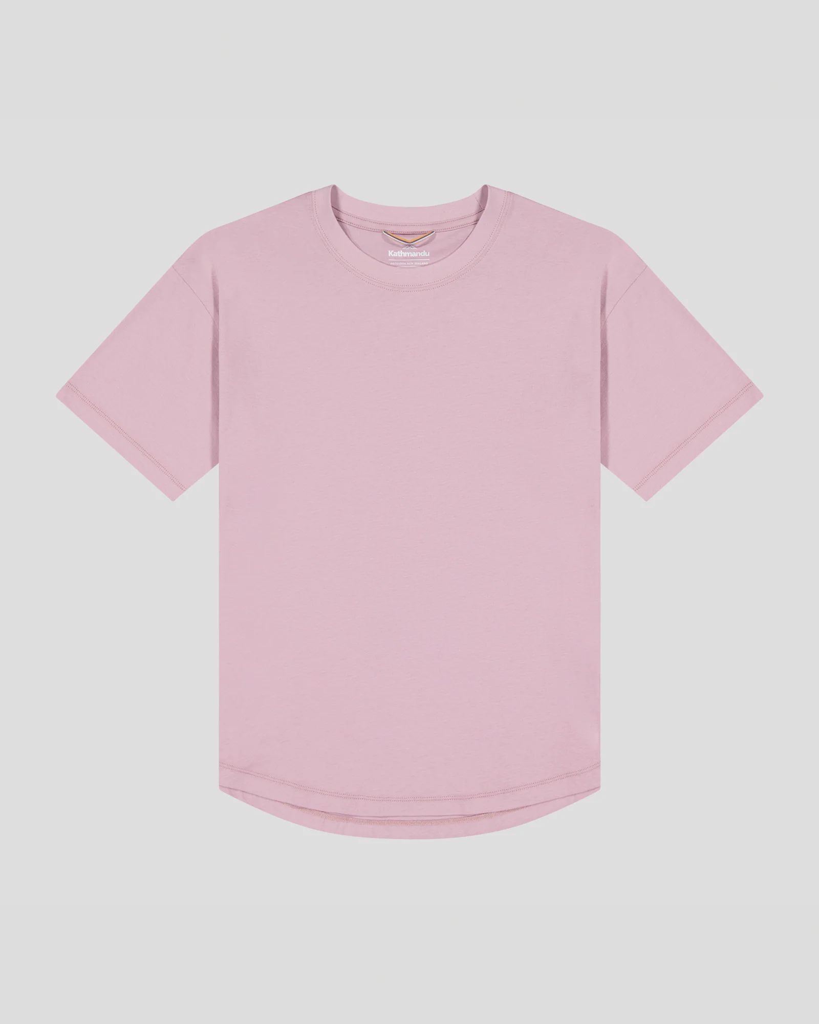 Women's Solid Organic Cotton T-Shirt - Light Thistle - Image 4