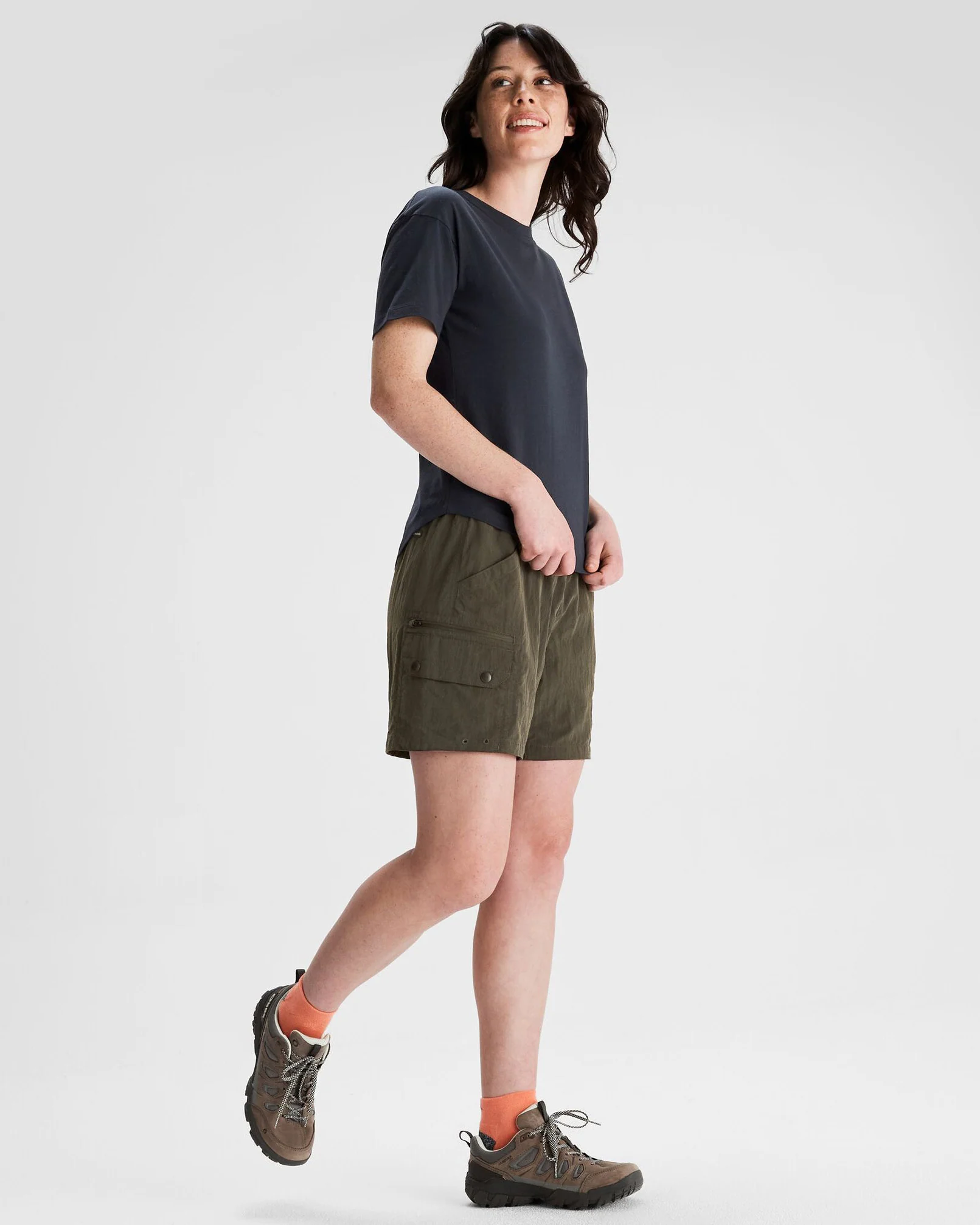 Women's Solid Organic Cotton T-Shirt - Pure Navy - Image 2