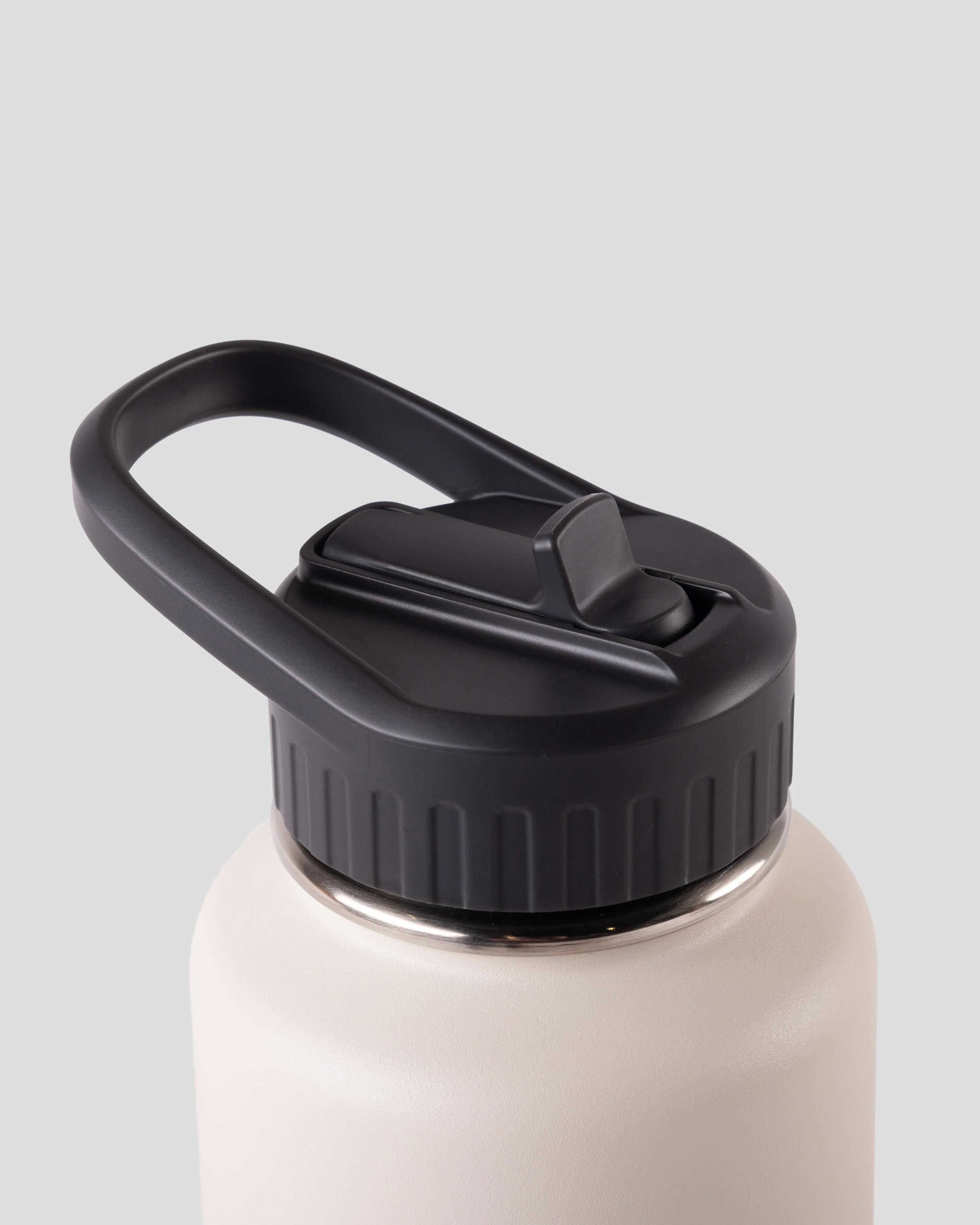Straw Lid Insulated Bottle - 950 ml - Vanilla - Image 2