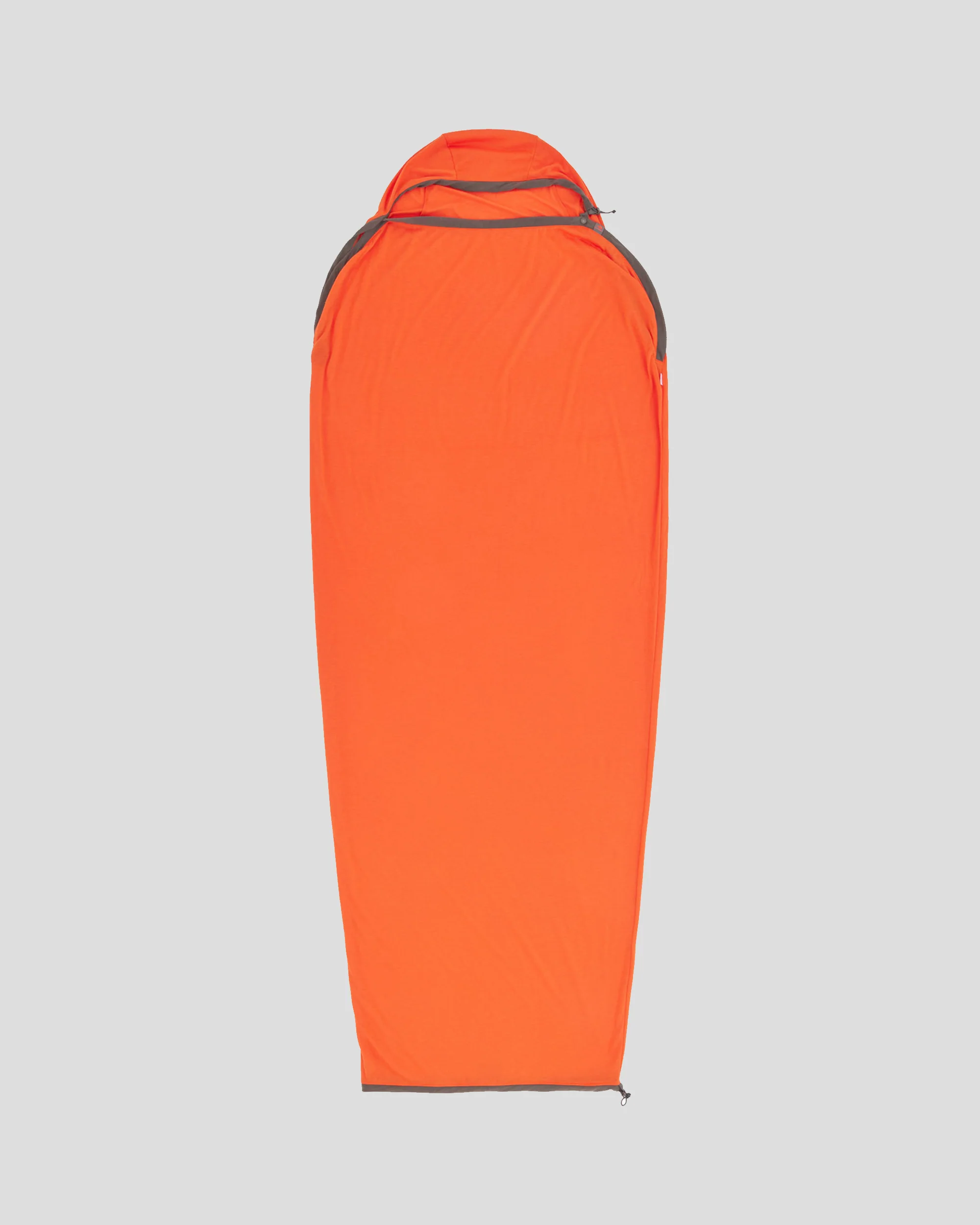 Sea to Summit Reactor Extreme Sleeping Bag Liner - Mummy w/ Drawcord - Spicy Orange - Image 2