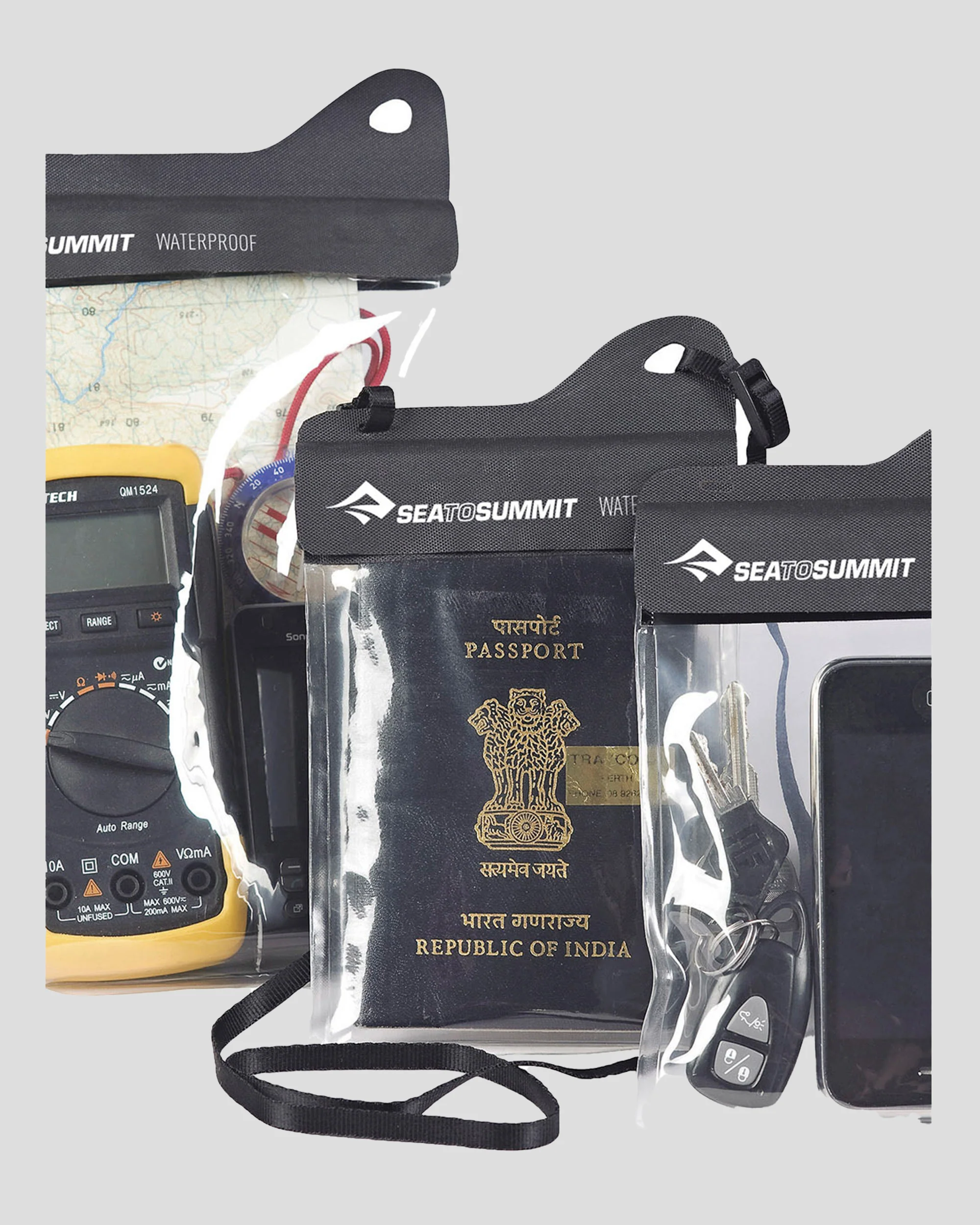 Sea to Summit TPU Guide Accessory Case - Medium - Black - Image 2