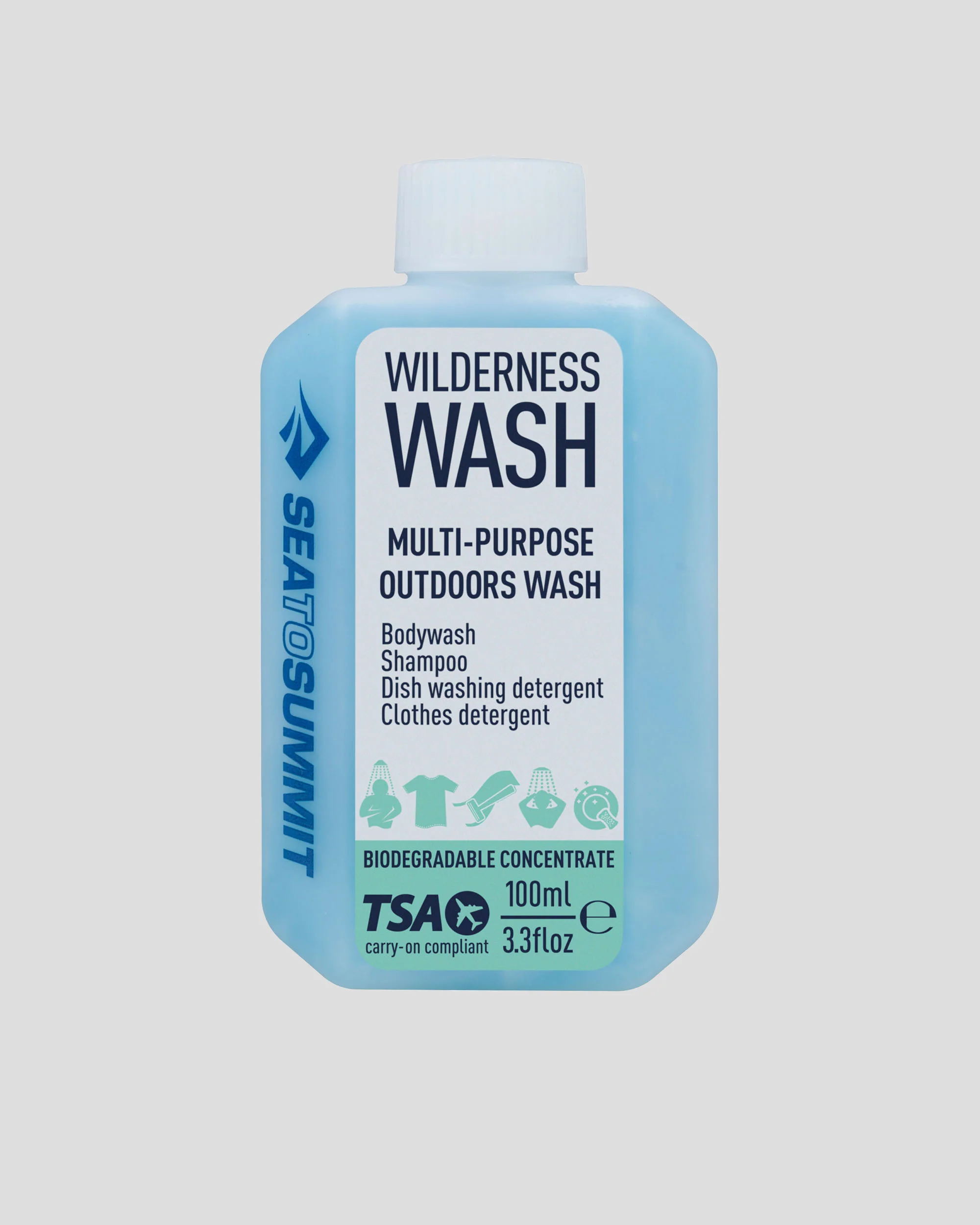 Sea to Summit Wilderness Wash 100ml - Clear - Image 2