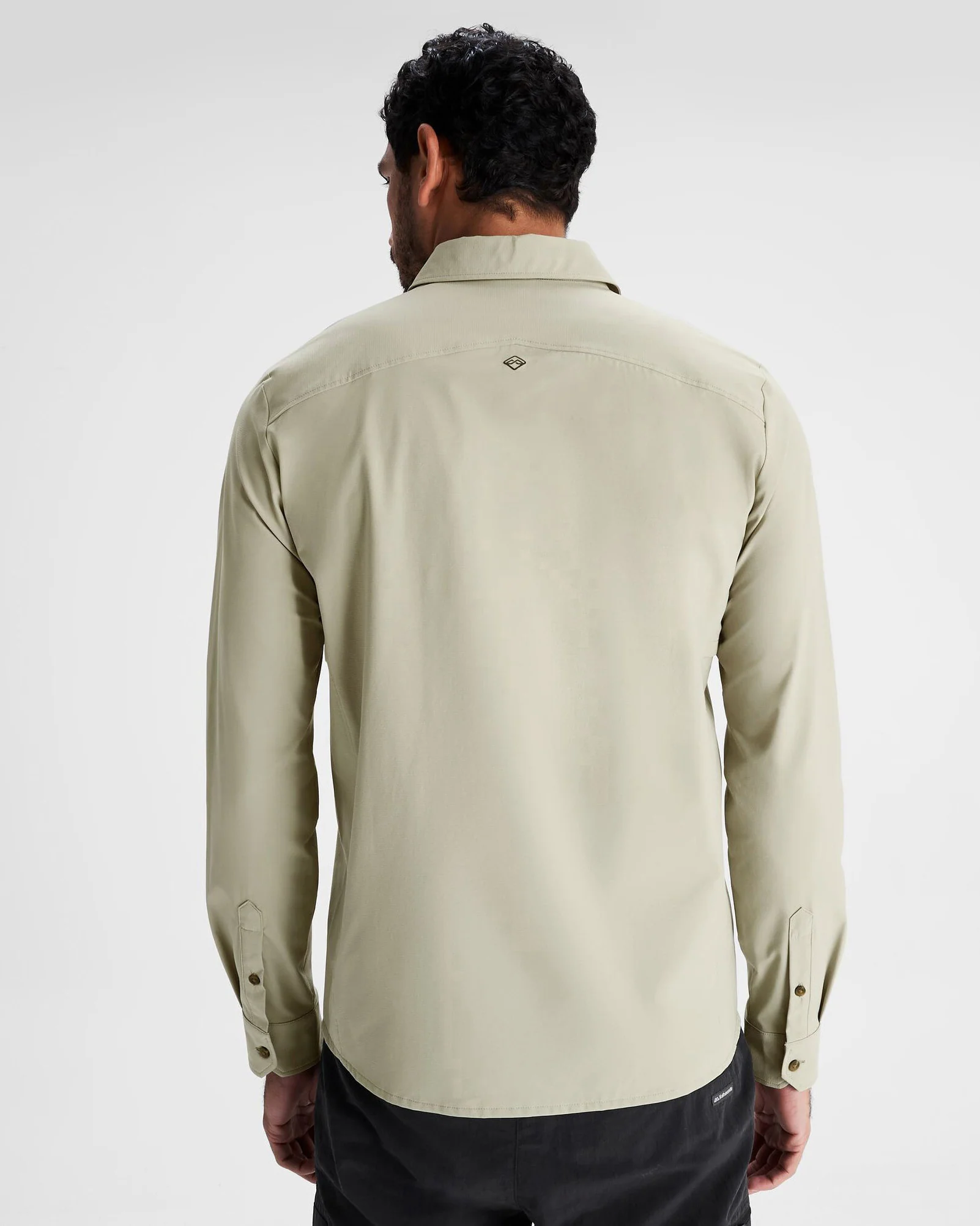 Men's Sun Breaker Long Sleeve Shirt - Light Beech - Image 4