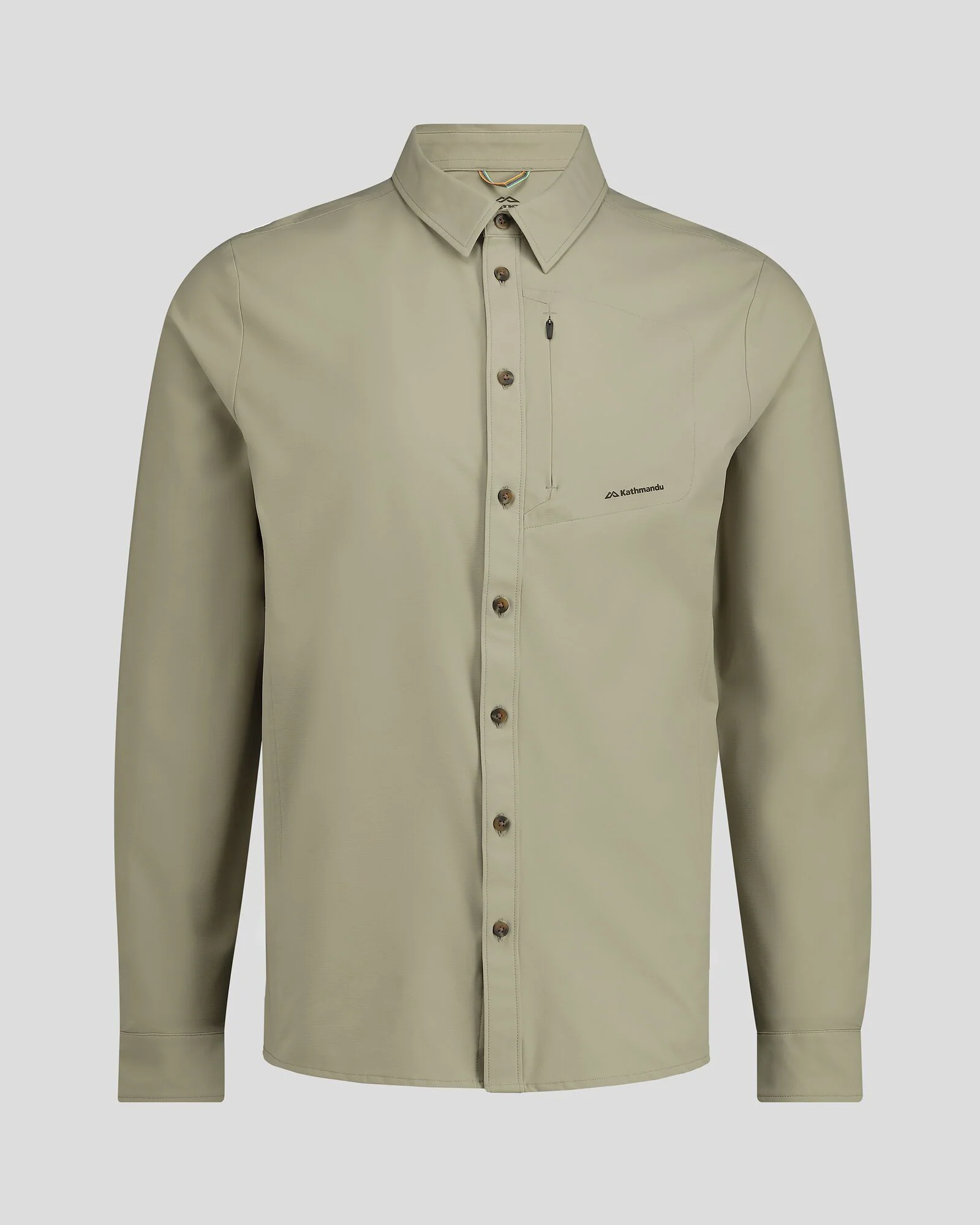 Men's Sun Breaker Long Sleeve Shirt - Light Beech - Image 5