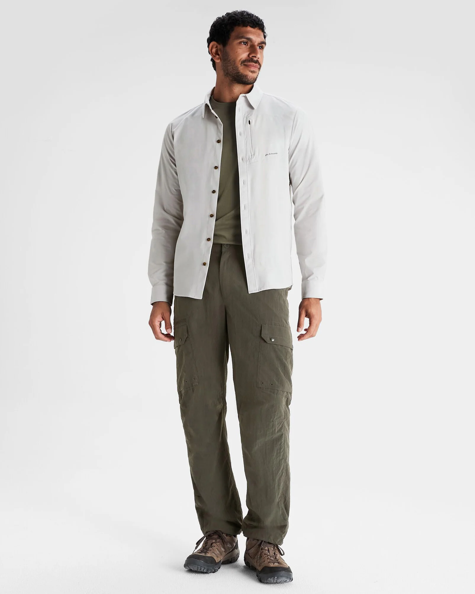 Men's Sun Breaker Long Sleeve Shirt - Mist - Image 2