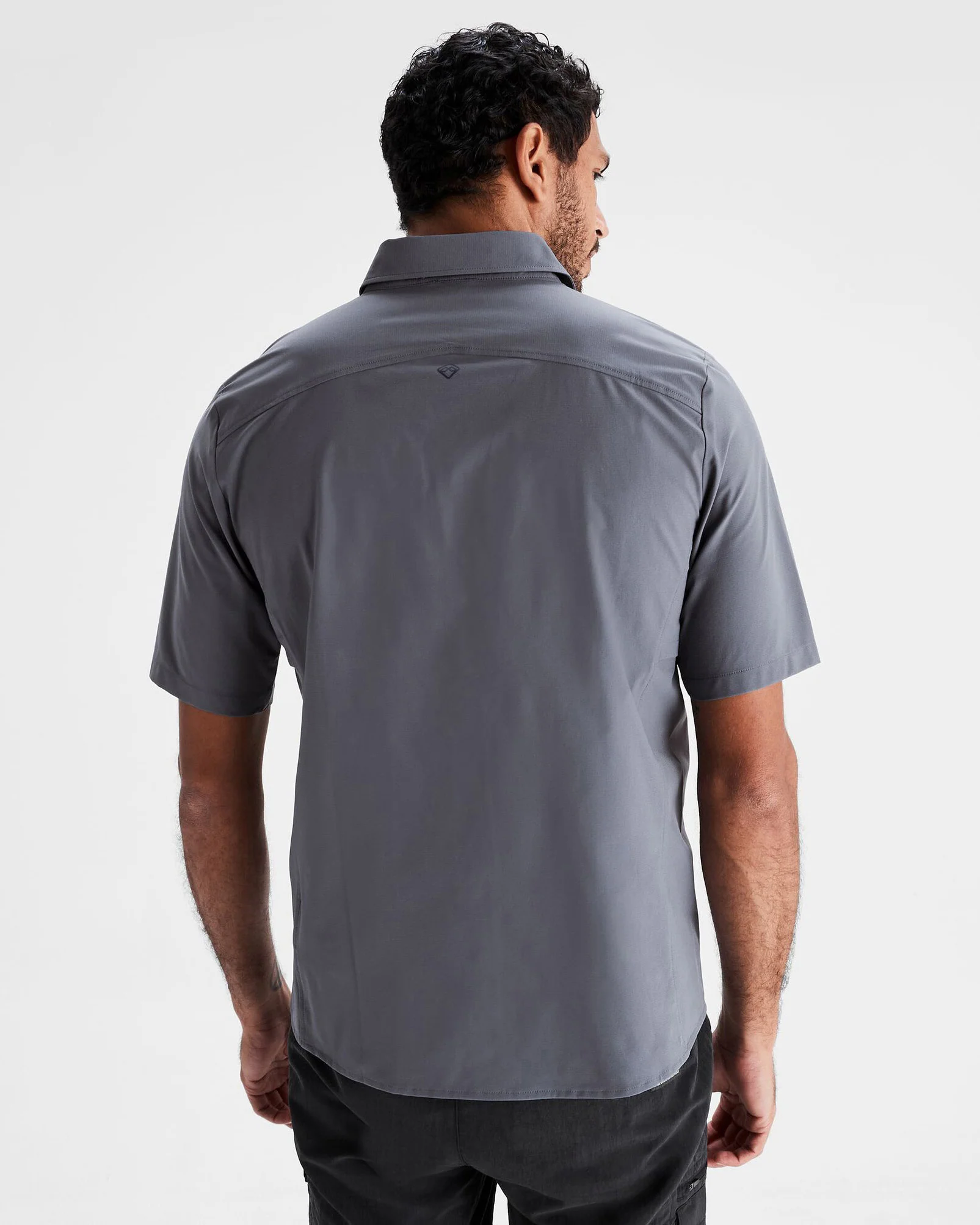 Men's Sun Breaker Short Sleeve Shirt - Light Navy - Image 3