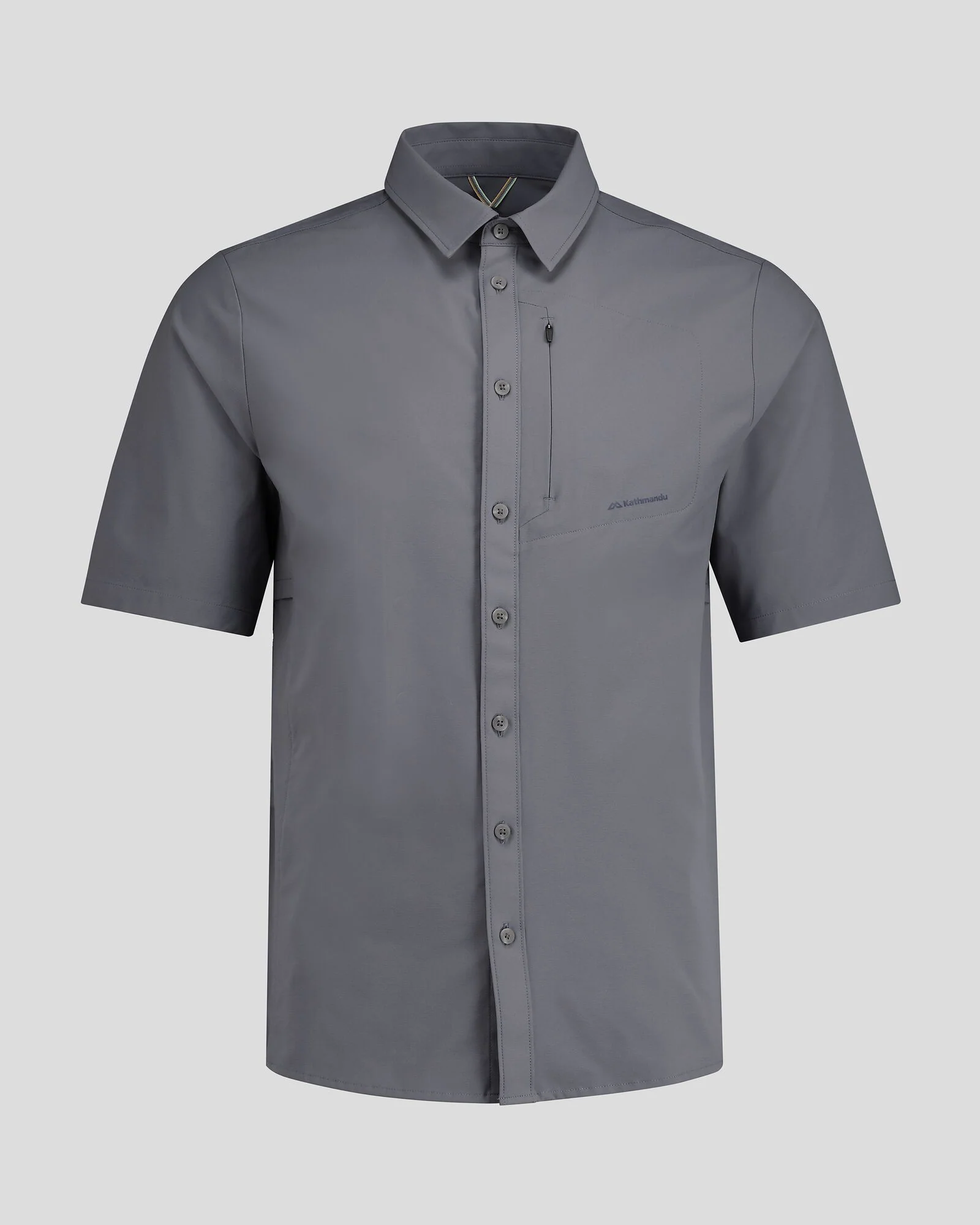 Men's Sun Breaker Short Sleeve Shirt - Light Navy - Image 6