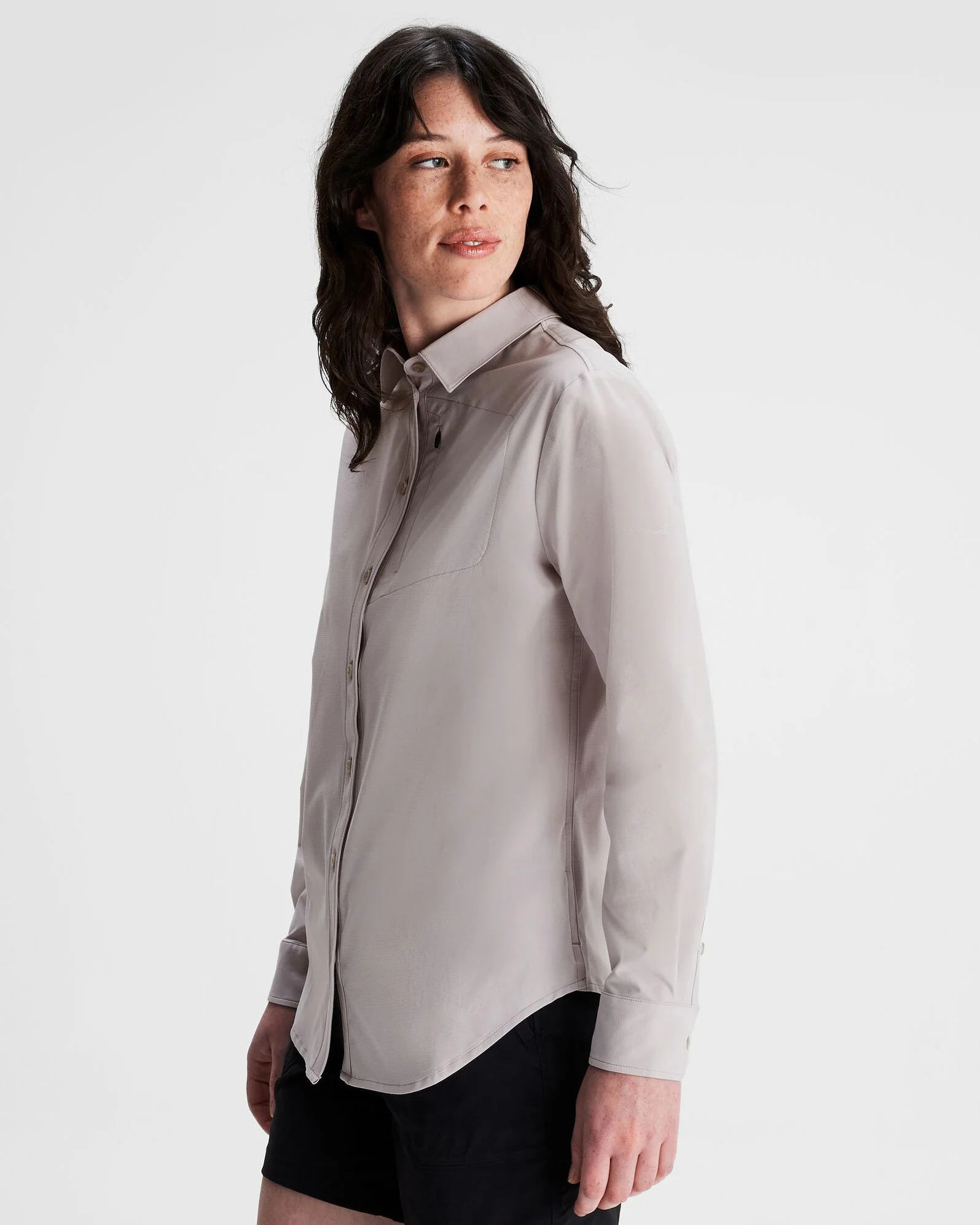 Women's Sun Breaker Long Sleeve Shirt - Dove - Image 3