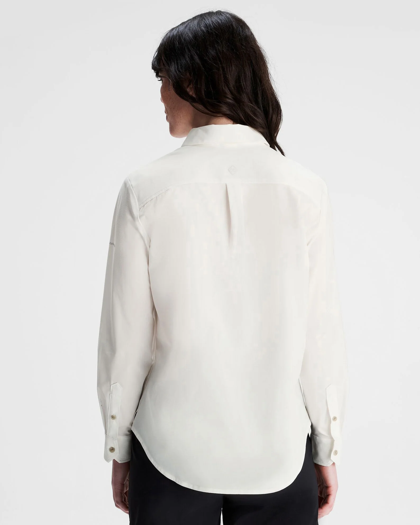 Women's Sun Breaker Long Sleeve Shirt - White - Image 4