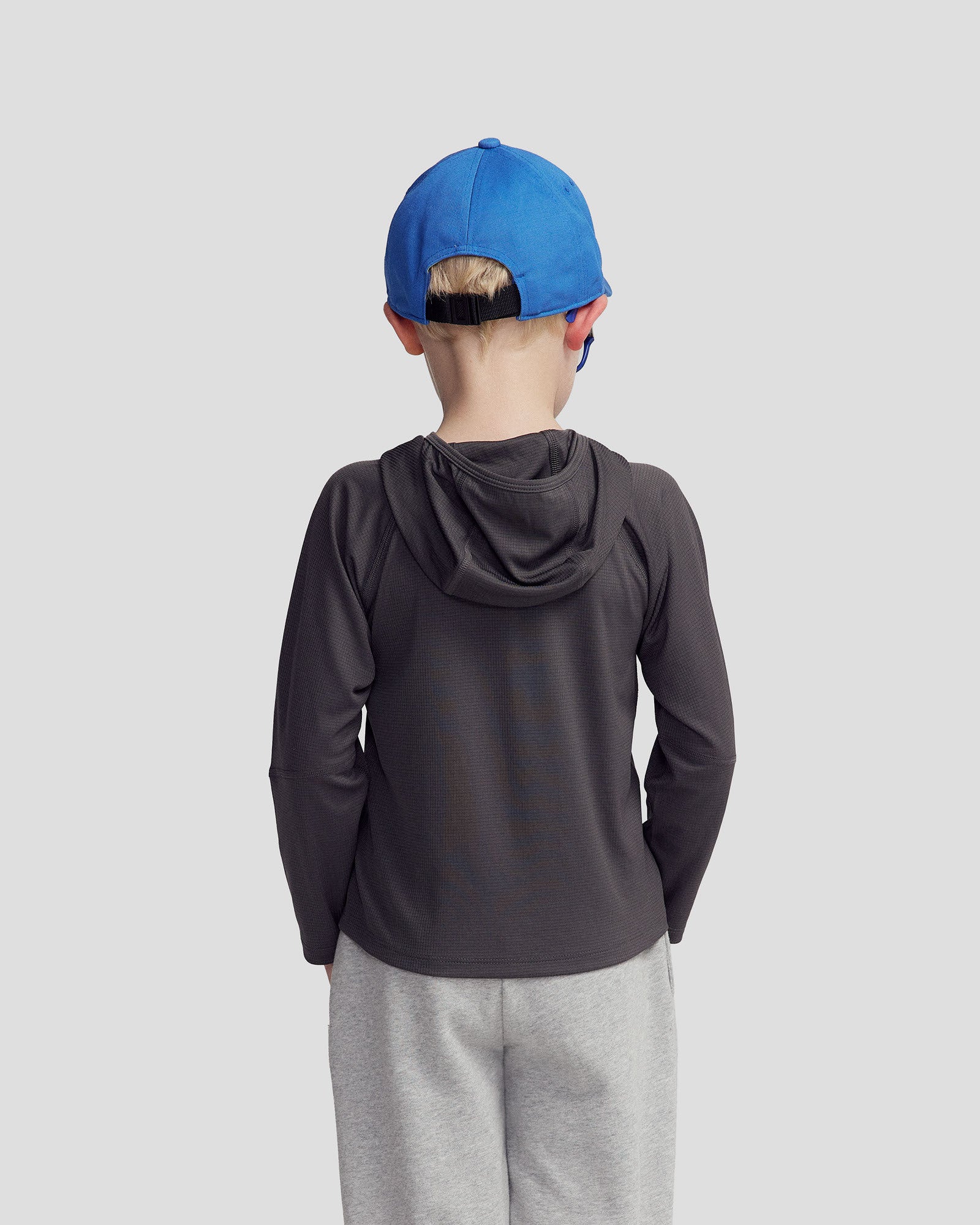 Kids' SUN-Stopper LT Hoodie - Shale - Image 3