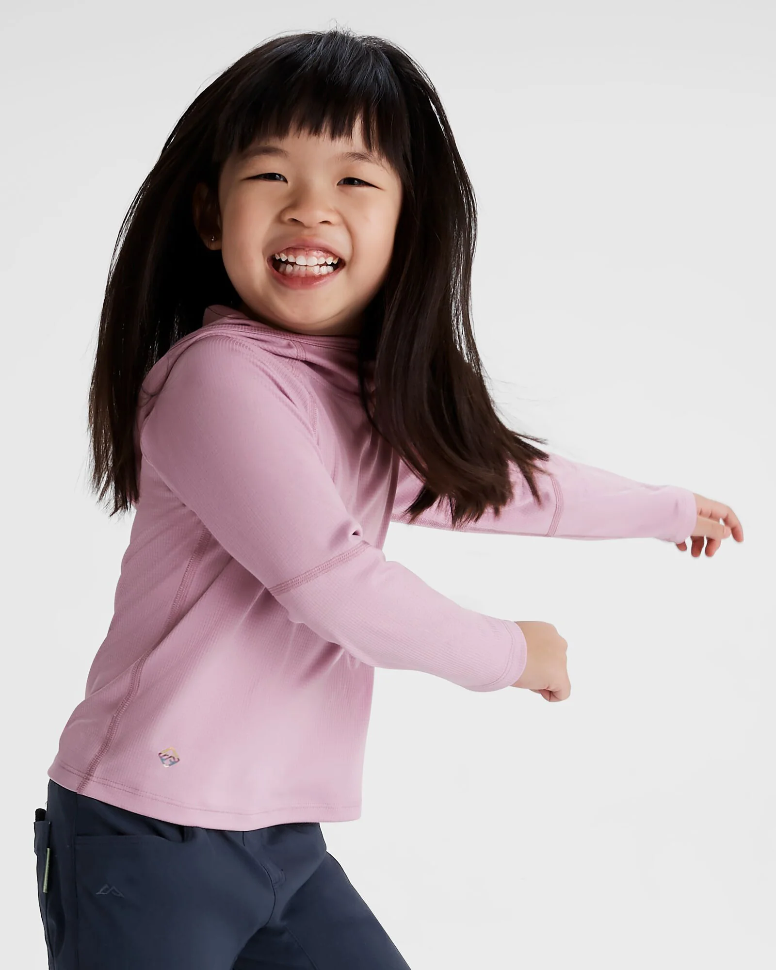 Kids' SUN-Stopper LT Hoodie - Zen - Image 2