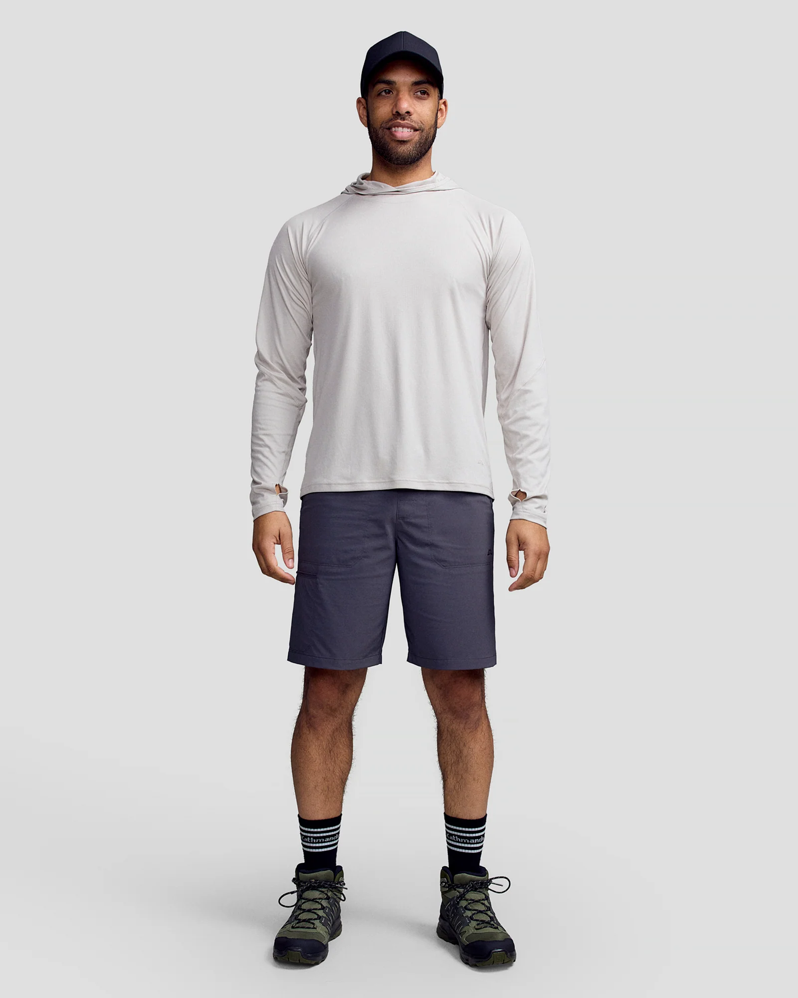 SUN-Stopper LT Mns L/S Hooded Top - Light Hike - Image 2