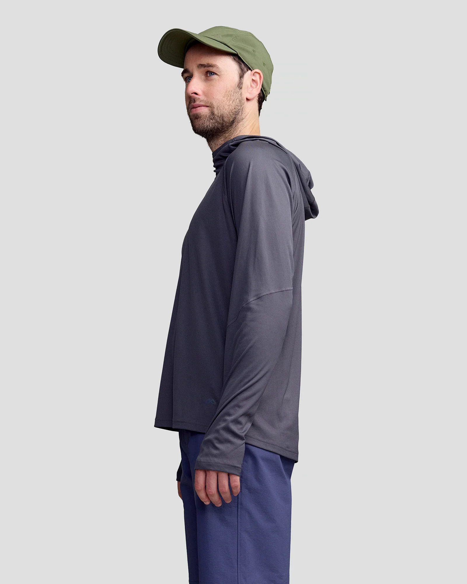 Men's SUN-Stopper LT Hoodie - Shale - Image 3