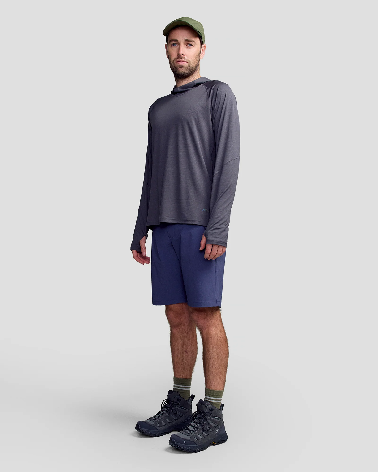 Men's SUN-Stopper LT Hoodie - Shale - Image 4