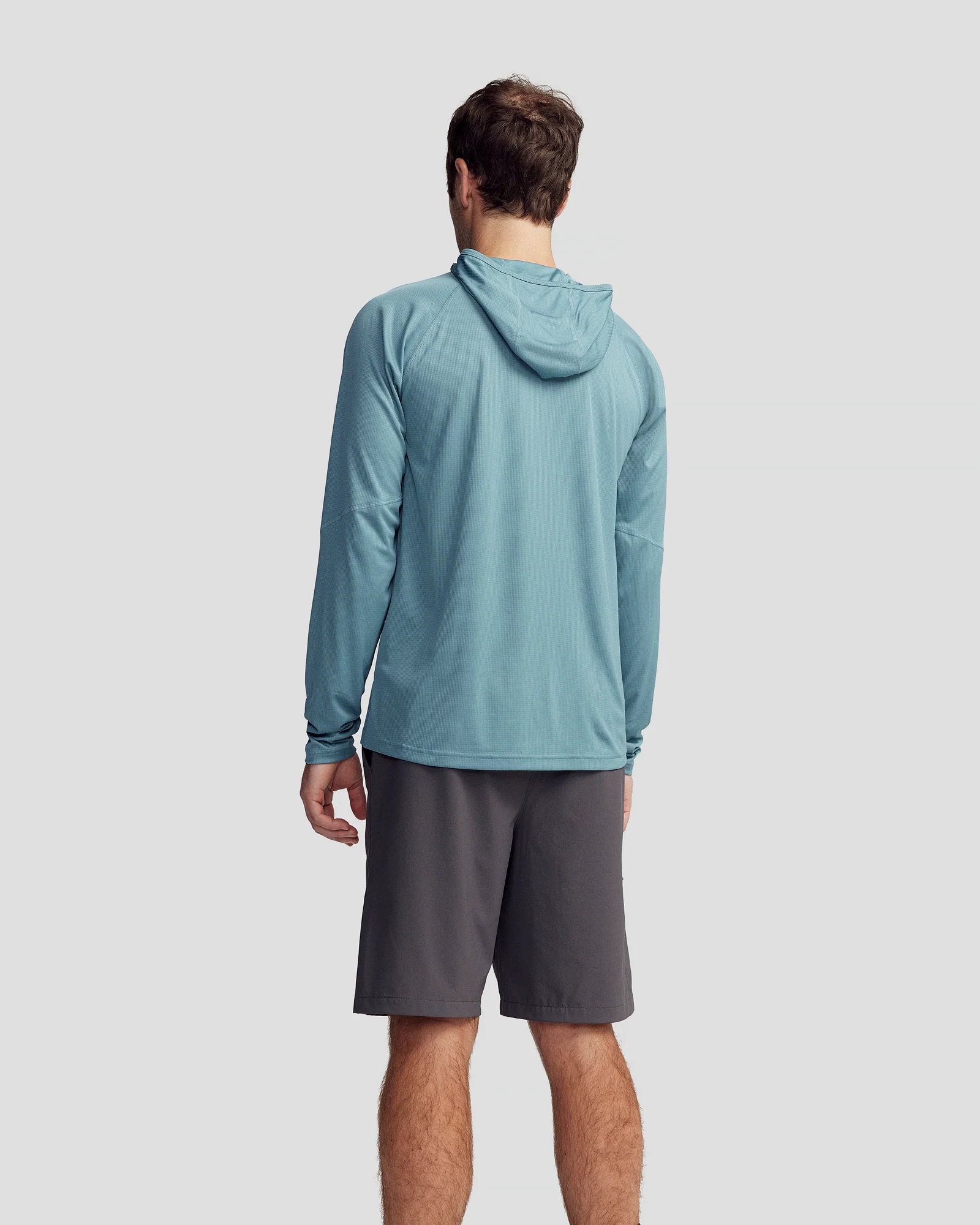 Men's SUN-Stopper LT Hoodie - Washed Blue - Image 2