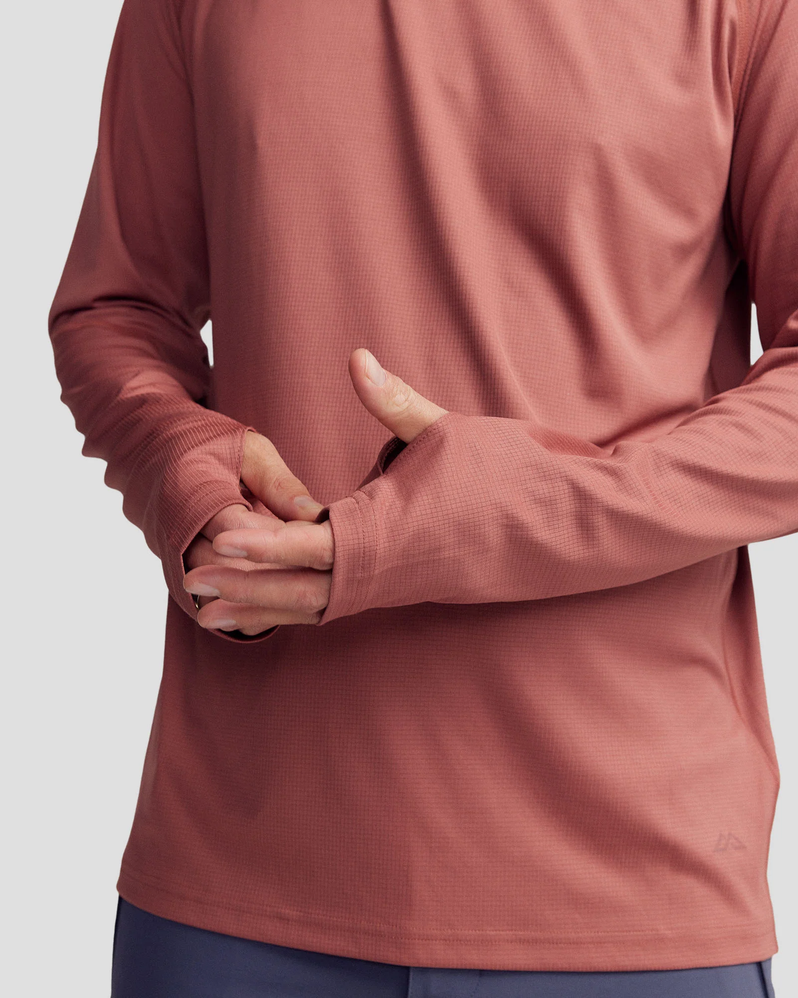 Men's SUN-Stopper LT L/S Top - Dark Clay - Image 3