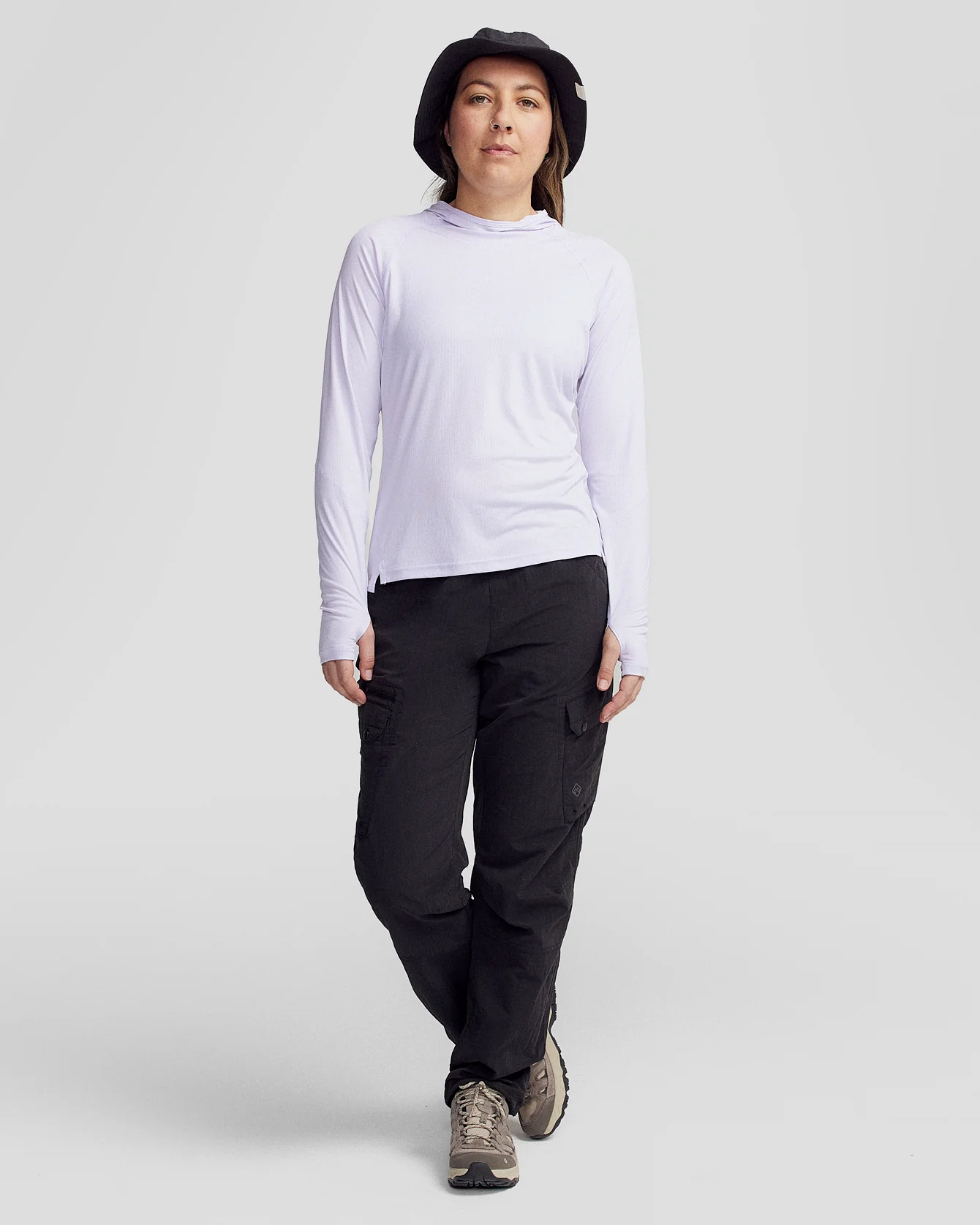 Women's SUN-Stopper LT Hoodie - Bright Lilac - Image 4