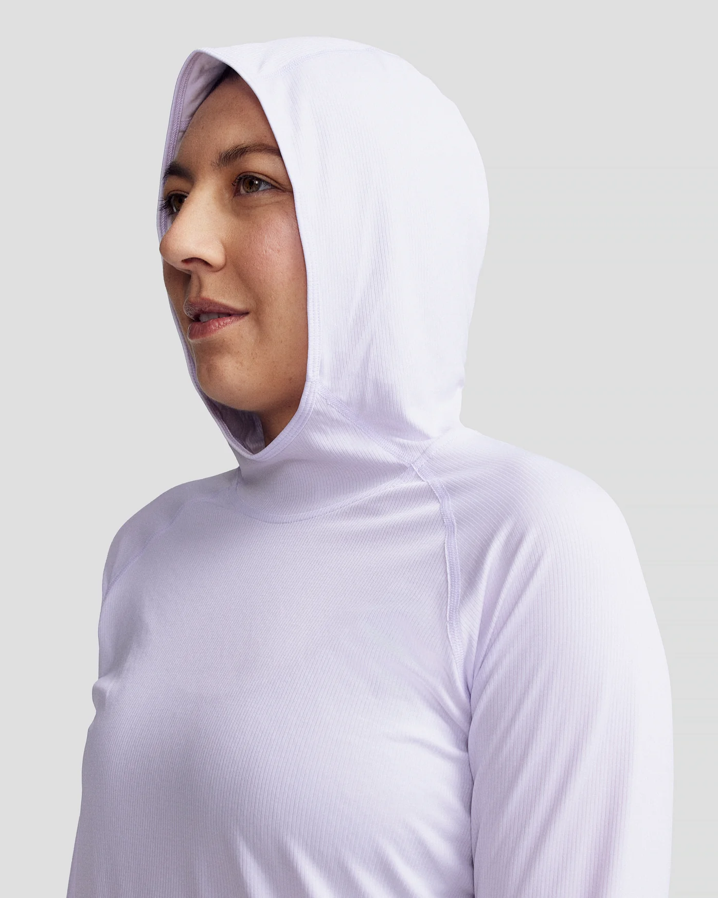 Women's SUN-Stopper LT Hoodie - Bright Lilac - Image 5