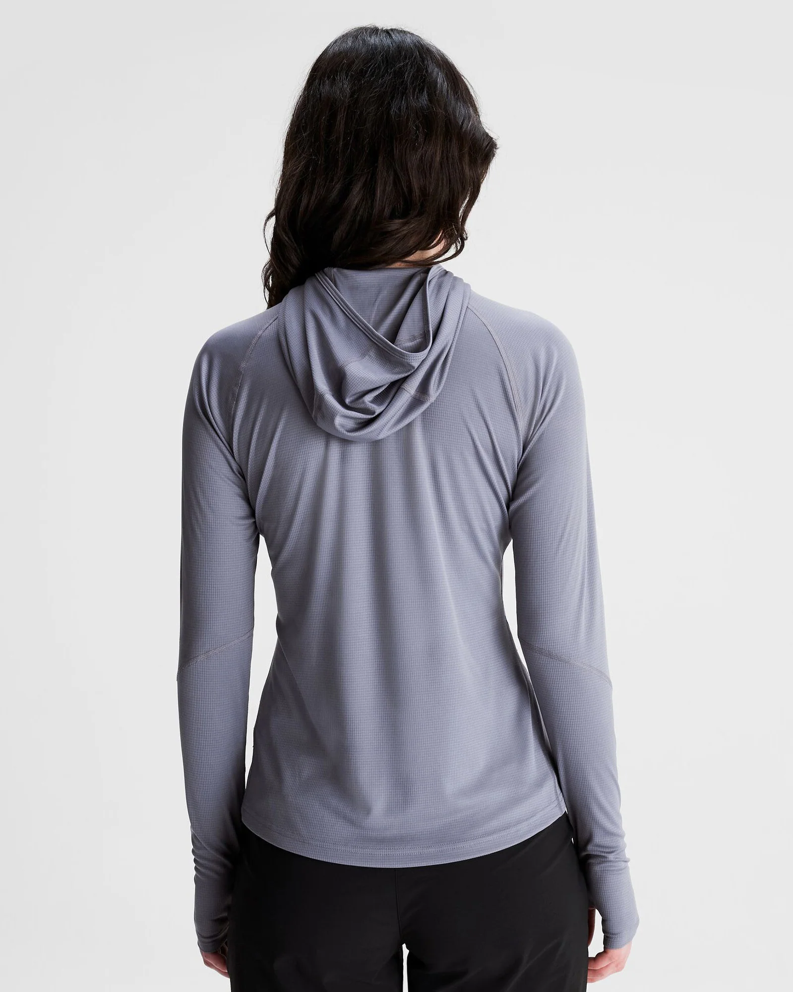 Women's SUN-Stopper LT Hoodie - Dark Haze - Image 3