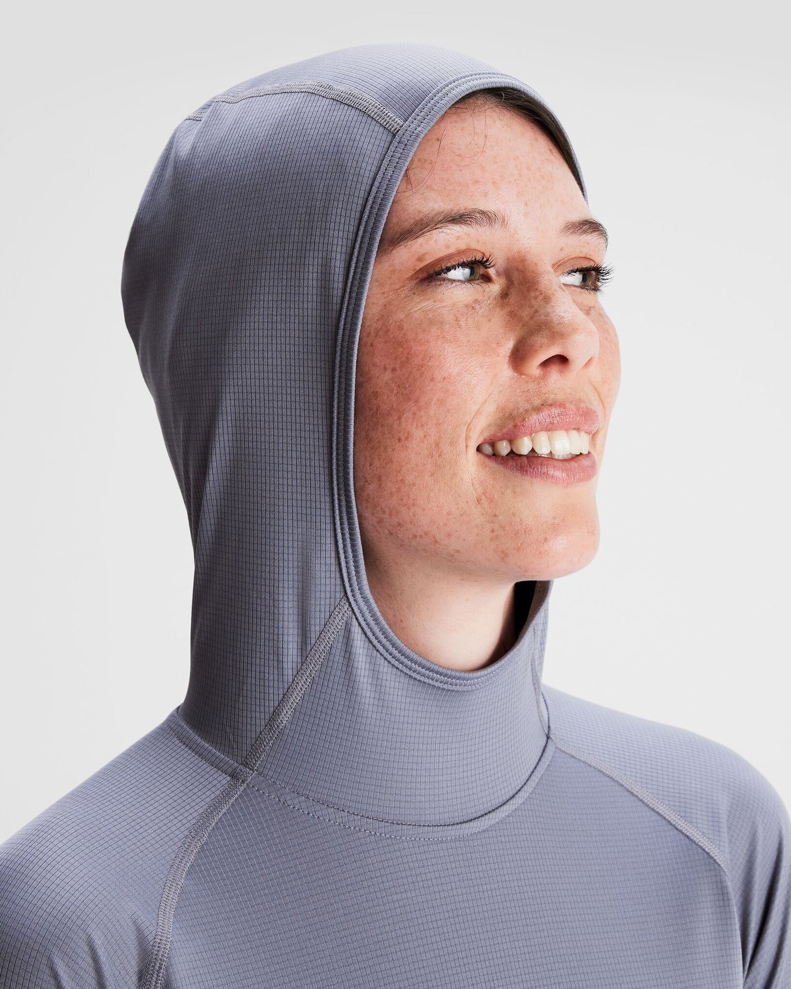 Women's SUN-Stopper LT Hoodie - Dark Haze - Image 4