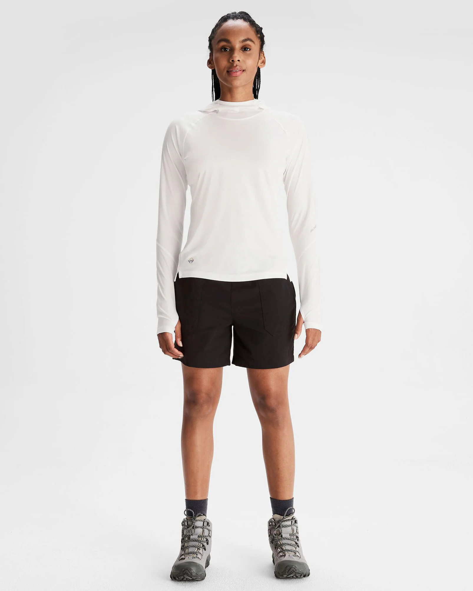 Women's SUN-Stopper LT Hoodie - White - Image 2
