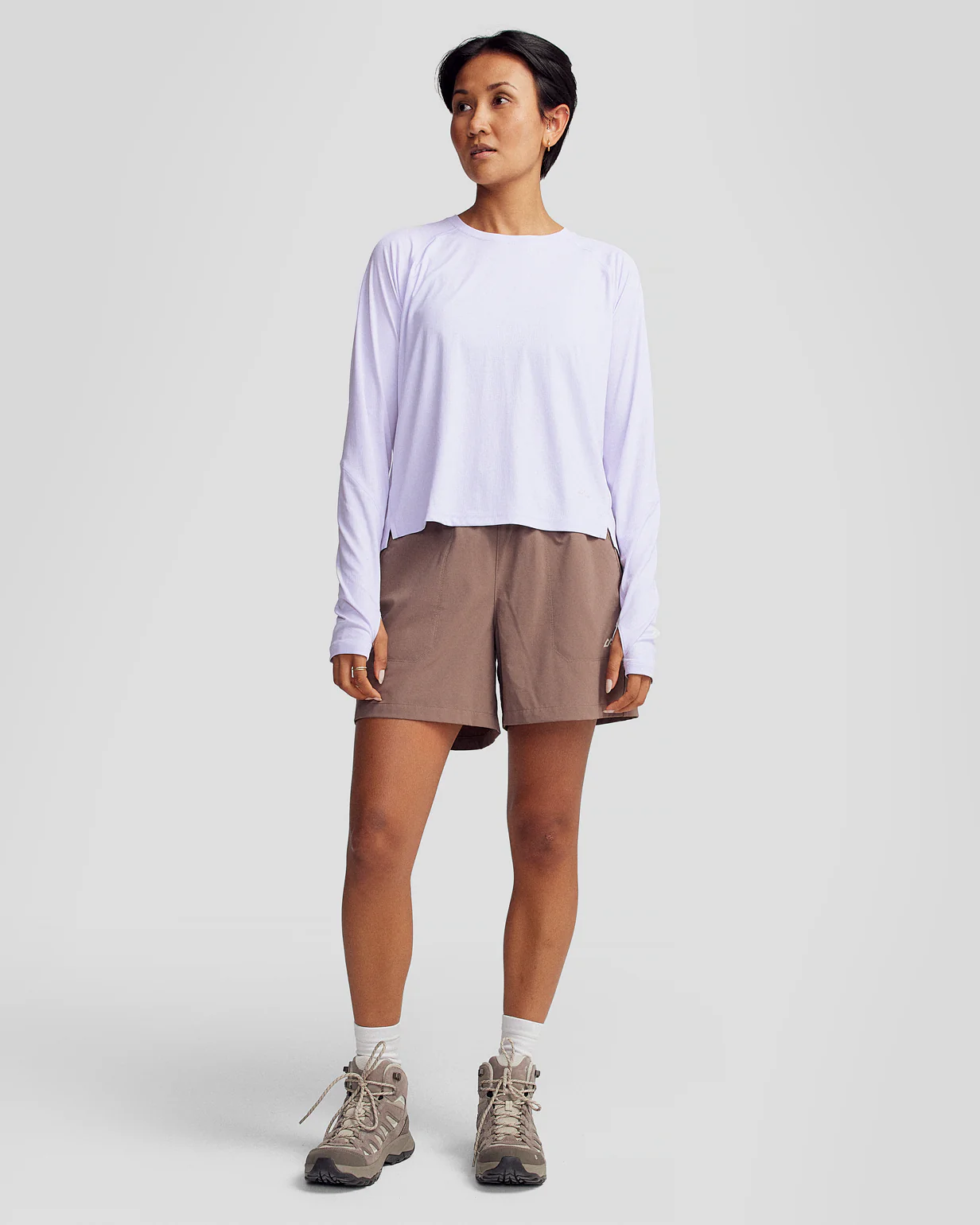 Women's SUN-Stopper LT Long Sleeve Top - Bright Lilac - Image 2
