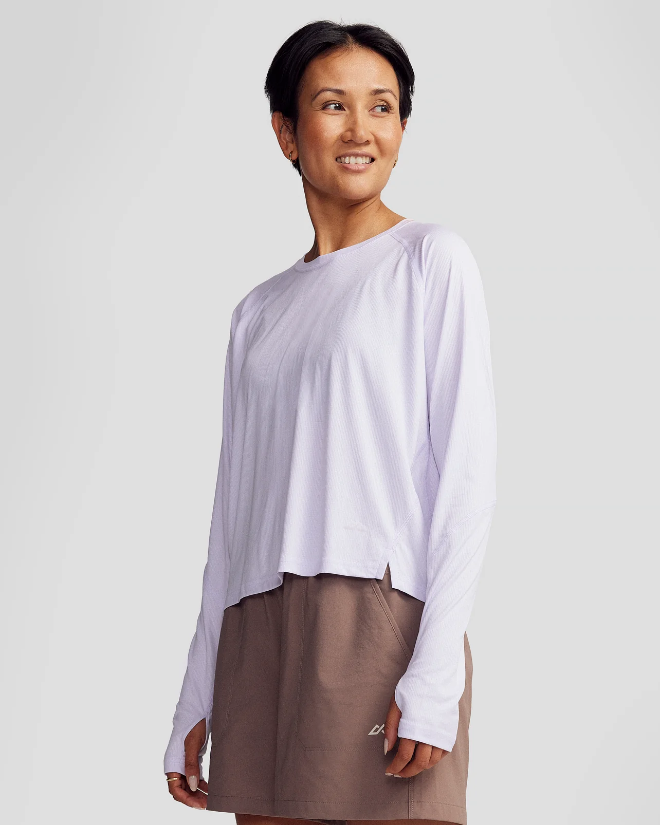Women's SUN-Stopper LT Long Sleeve Top - Bright Lilac - Image 3