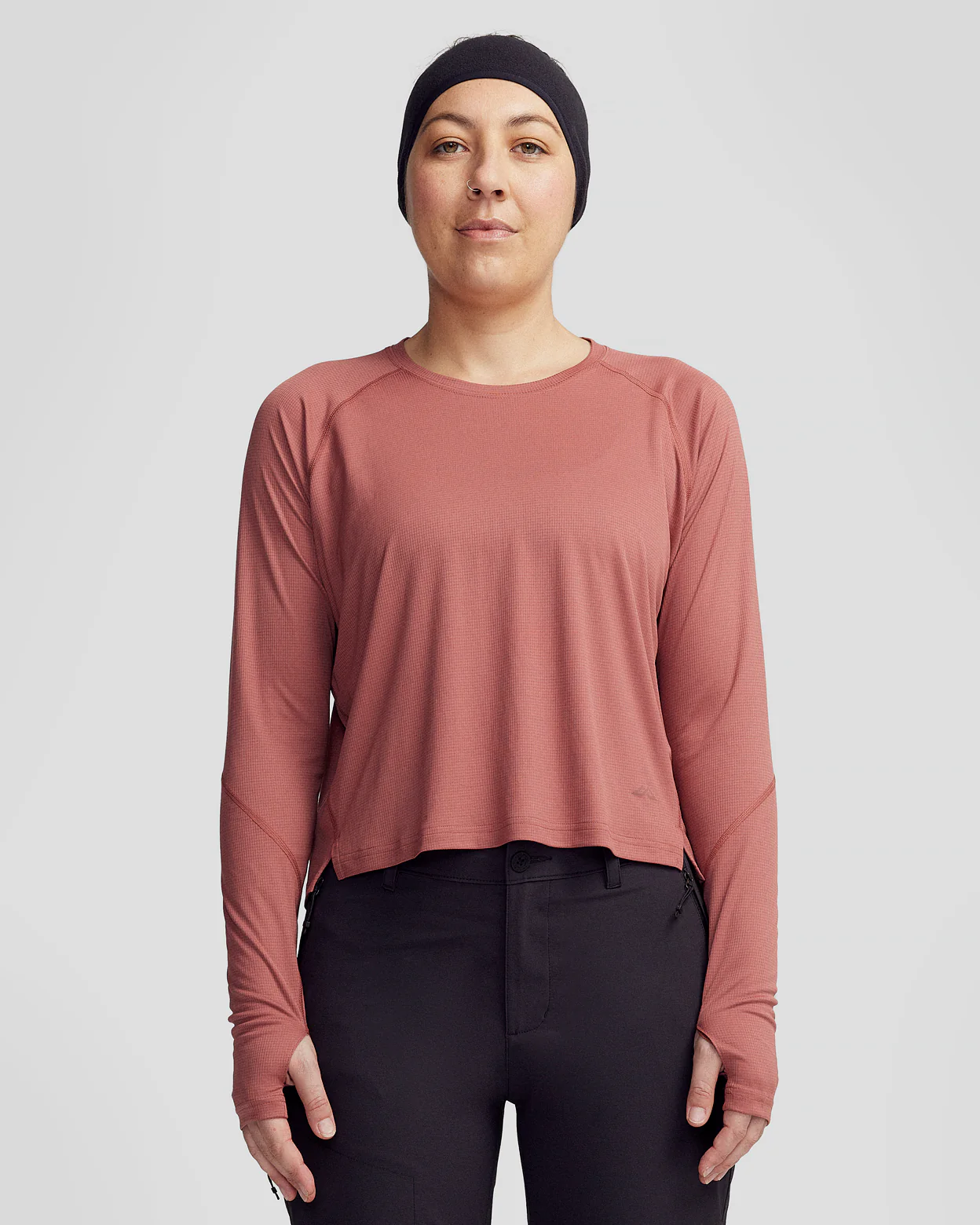 SUN-Stopper LT Wmns L/S Top - Dark Clay - Image 3