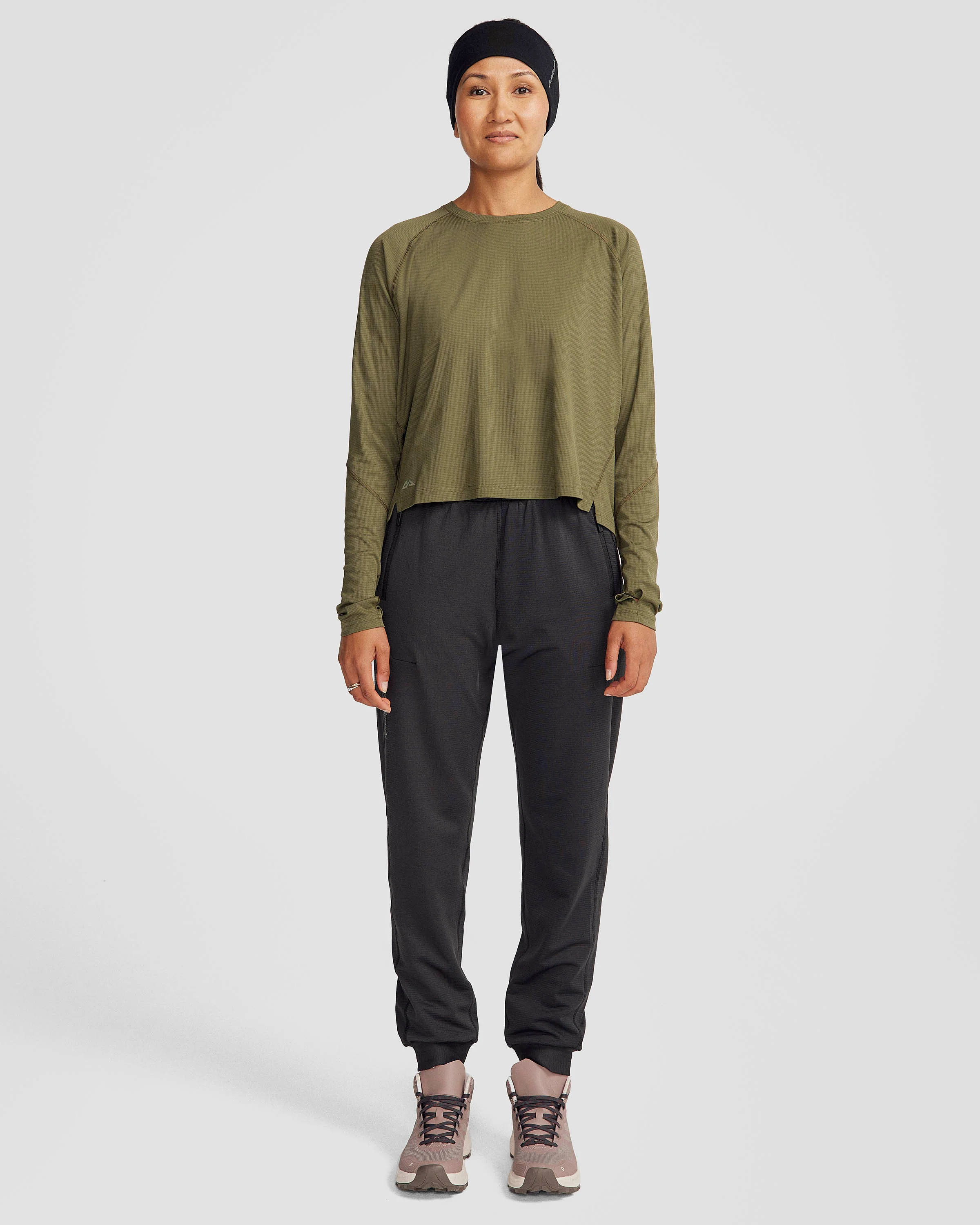 Women's SUN-Stopper LT Long Sleeve Top - Light Moss - Image 2