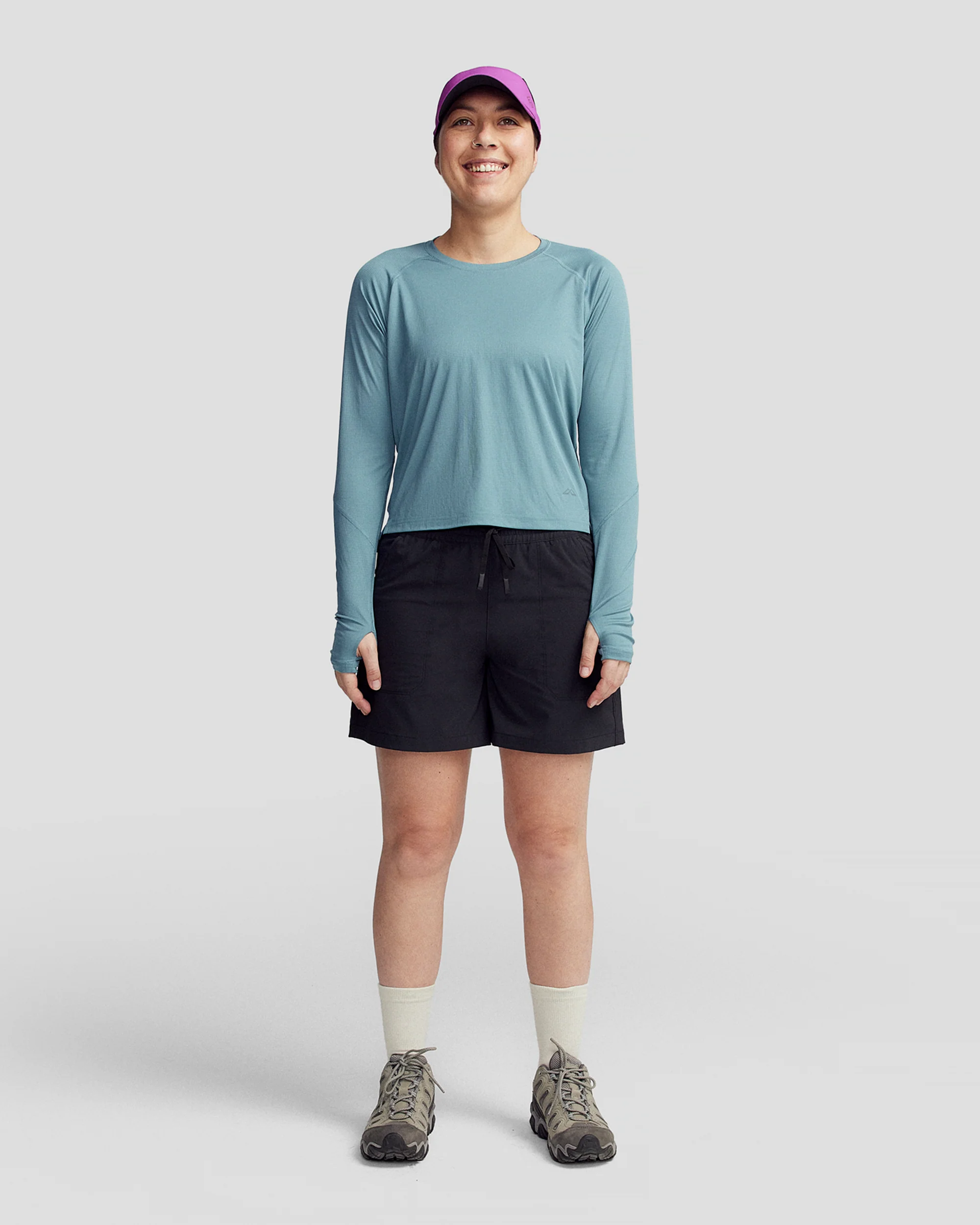 Women's SUN-Stopper LT Top - Washed Blue - Image 5