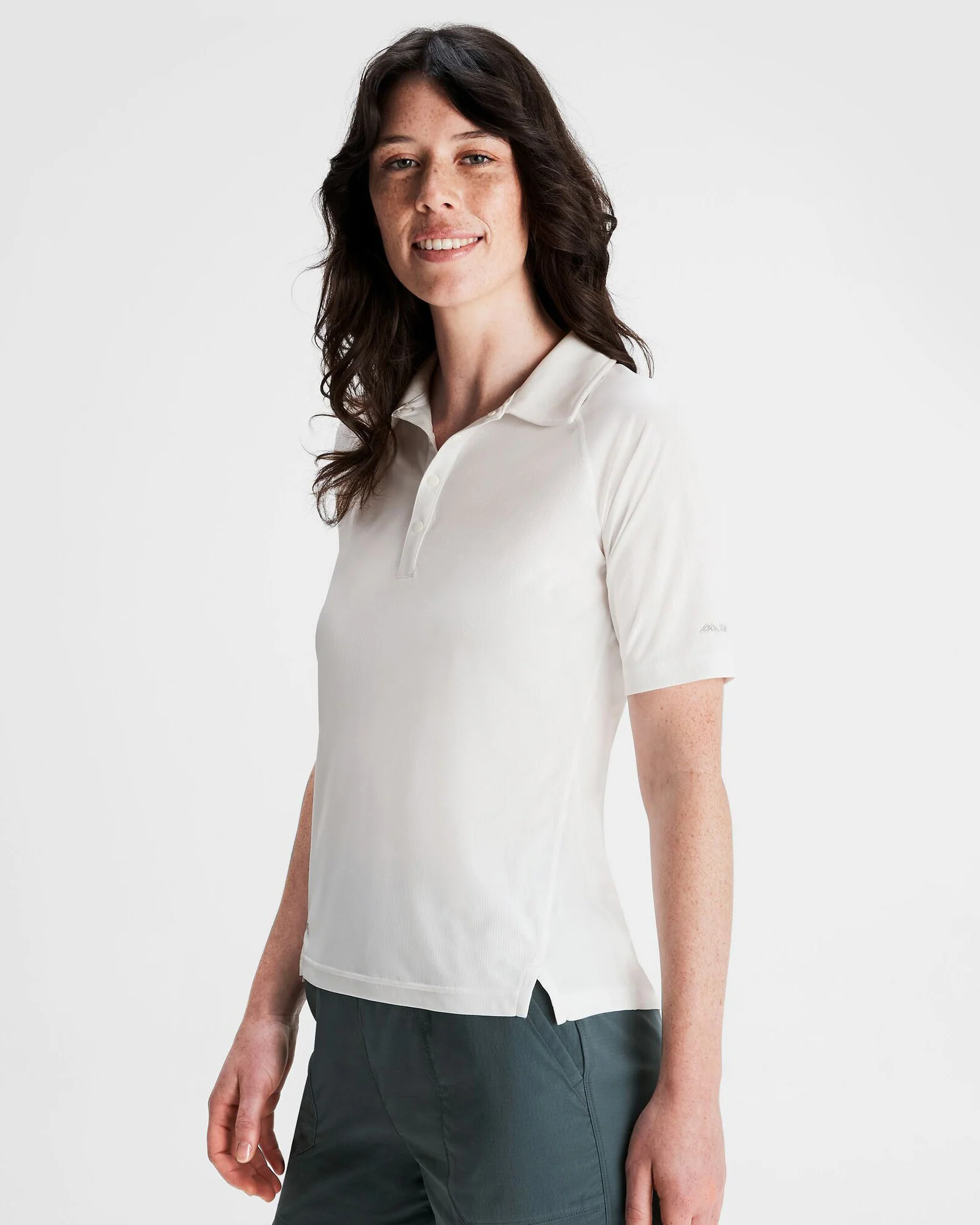 Women's SUN-Stopper LT Polo Shirt - White - Image 2