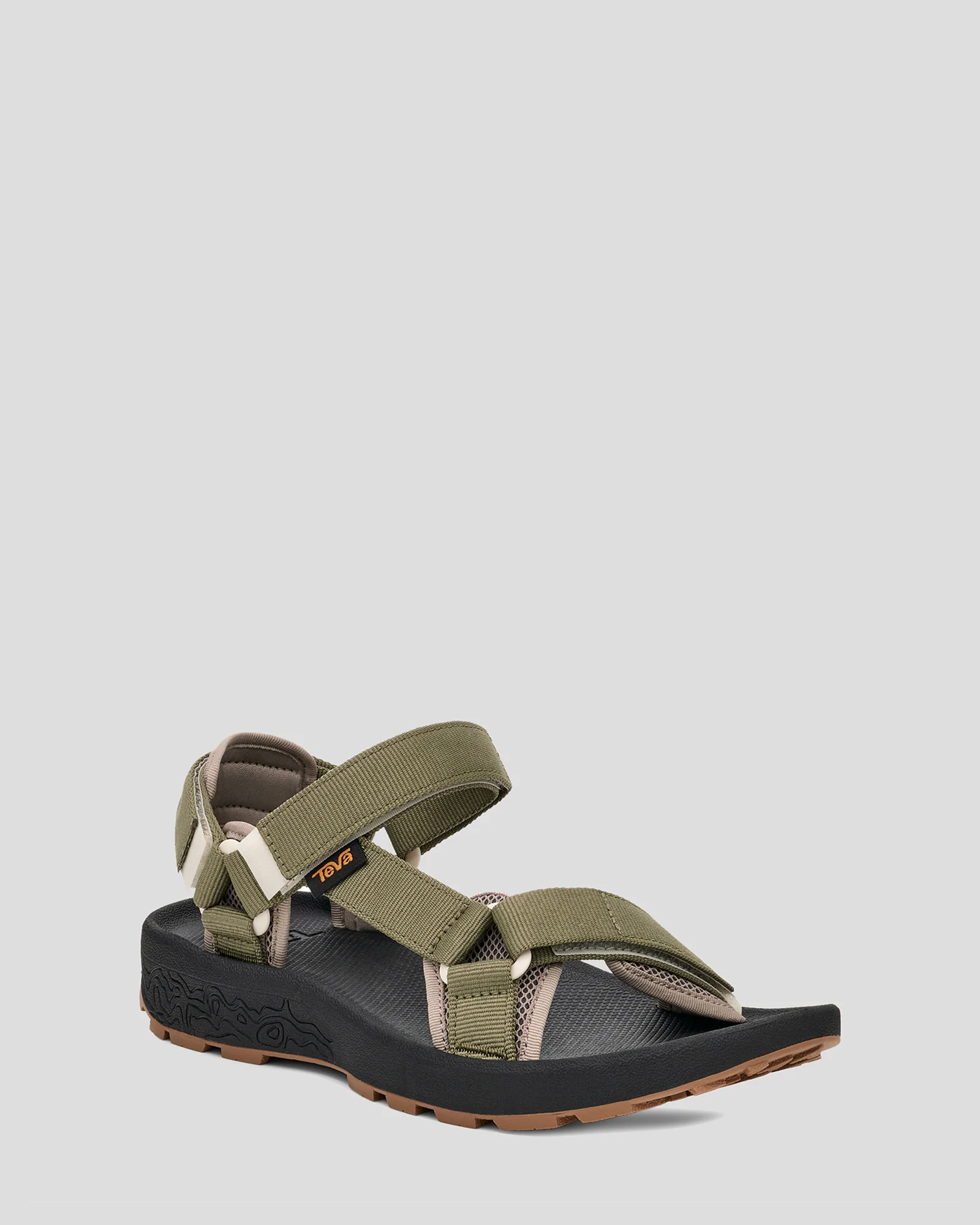Women's Teva Hydratrek Sandal - Burnt Olive/Black - Image 2