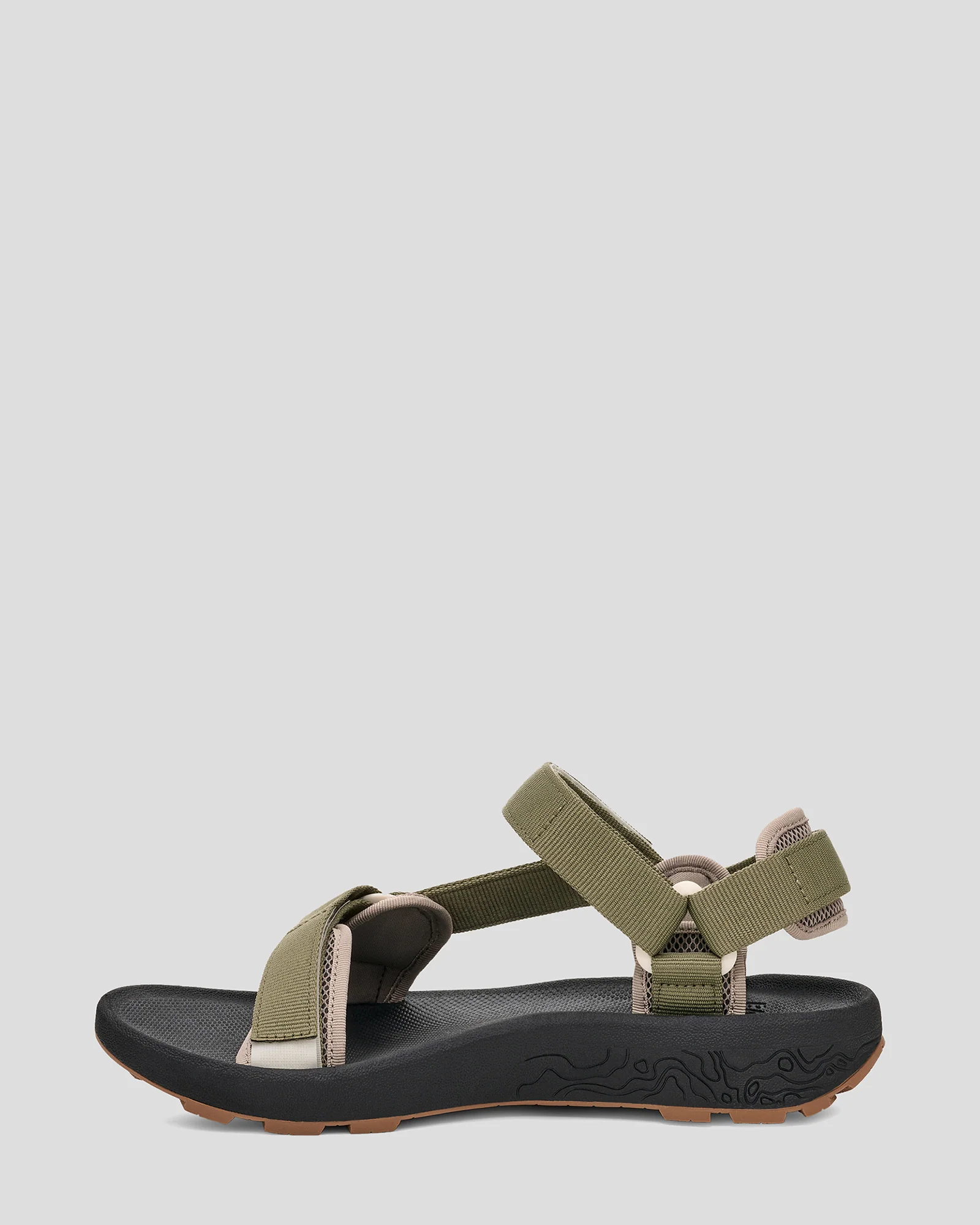 Women's Teva Hydratrek Sandal - Burnt Olive/Black - Image 3