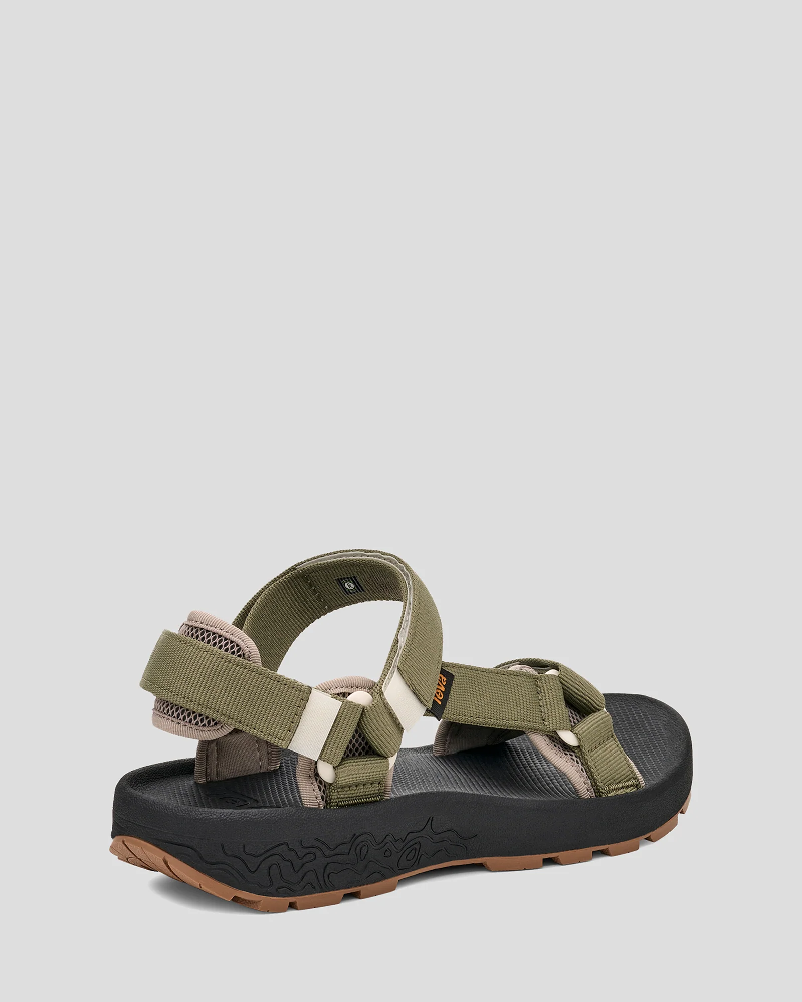 Women's Teva Hydratrek Sandal - Burnt Olive/Black - Image 4