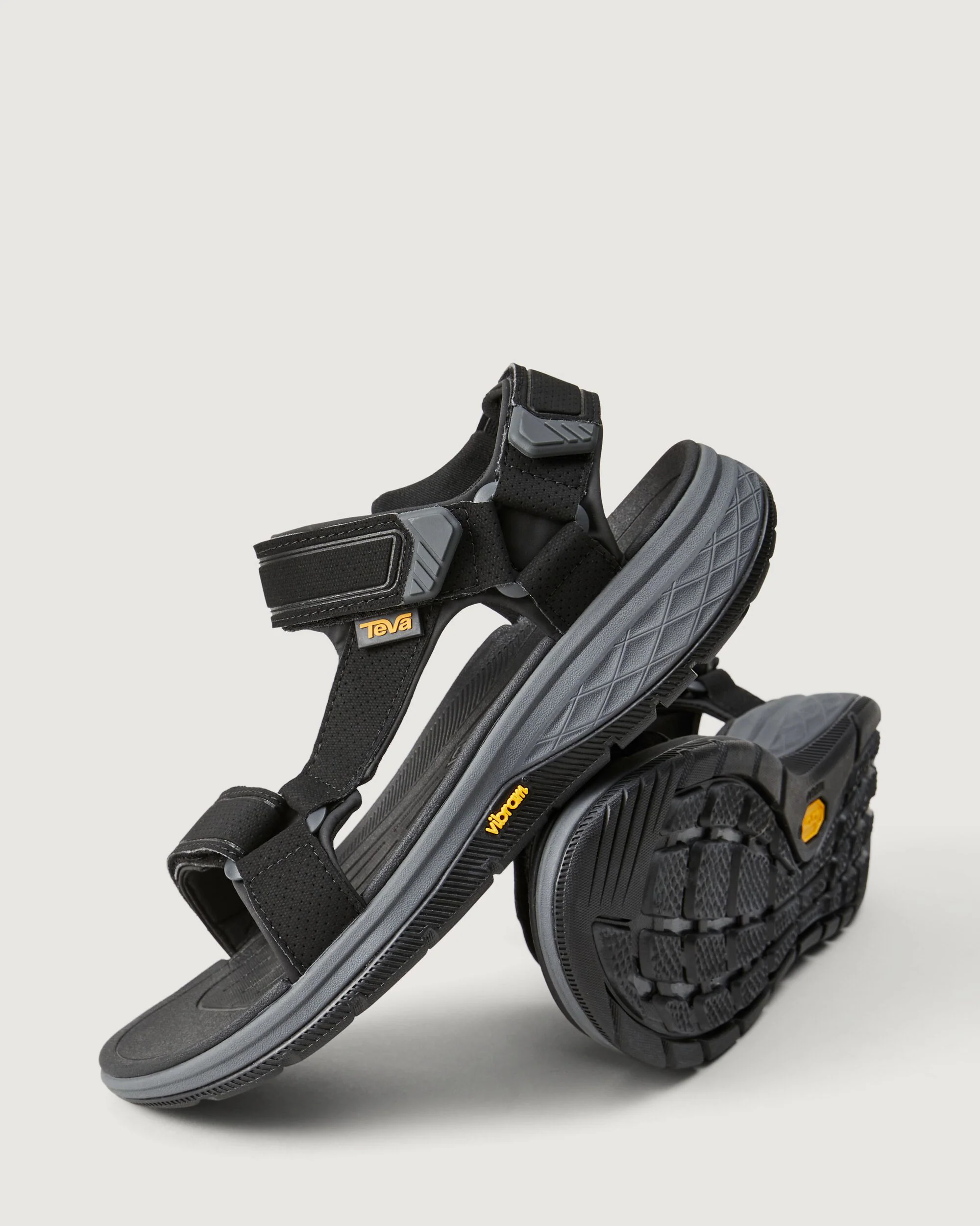 Men's Teva Strata Universal Sandal - Black - Image 3