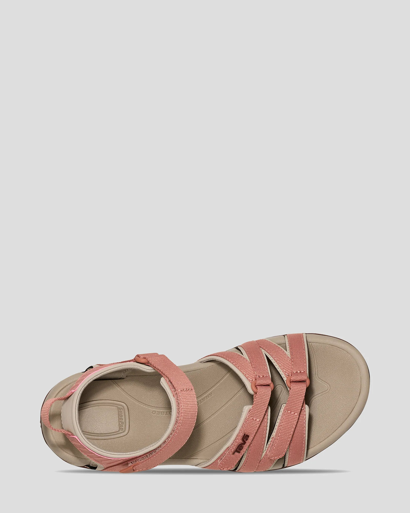 Women's Teva Tirra Sandals - Desert Sand/Rum Raisin - Image 5