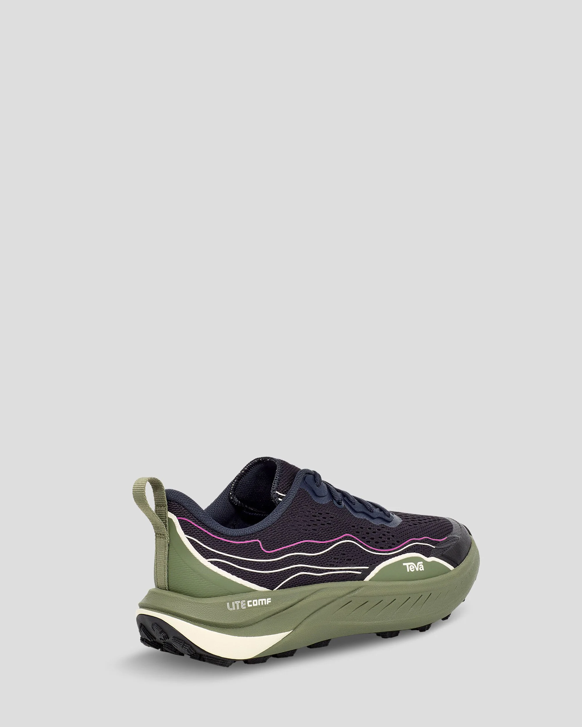 Women's Teva Trailwinder Low Hiking Shoe - Total Eclipse/Olivine - Image 3
