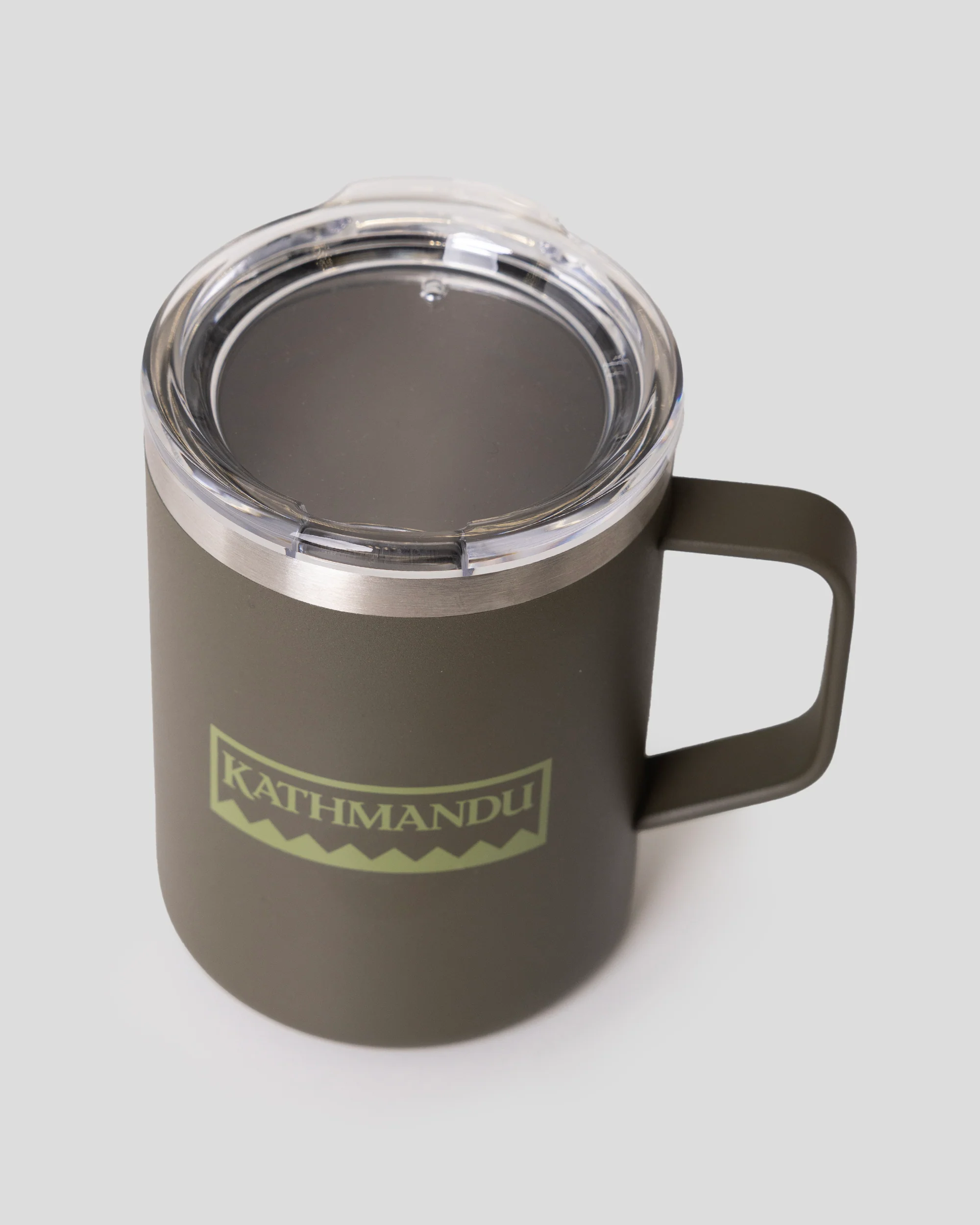 Insulated Coffee Mug - 350ml - Light Moss - Image 2