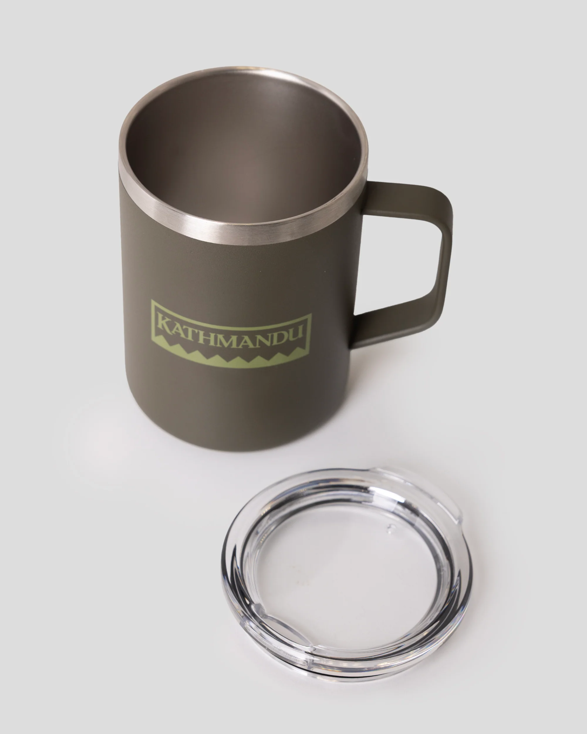 Insulated Coffee Mug - 350ml - Light Moss - Image 3