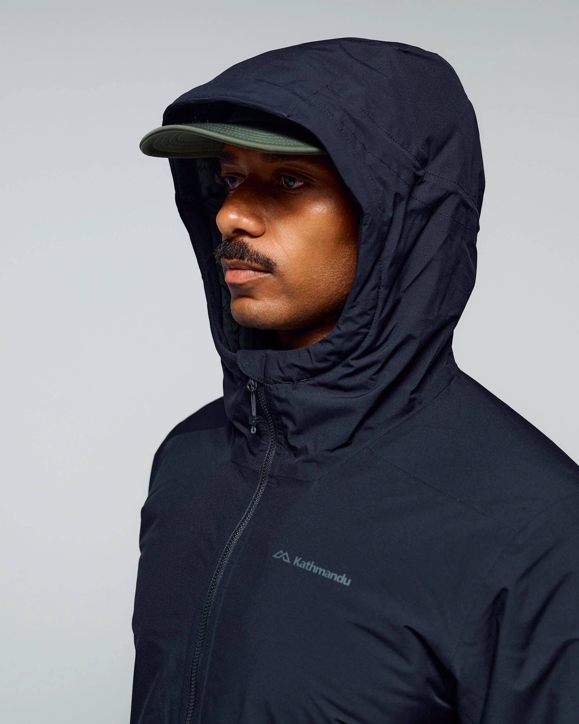 Men's Trailhead 2L Insulated Rain Jacket - Black Stingray - Image 6